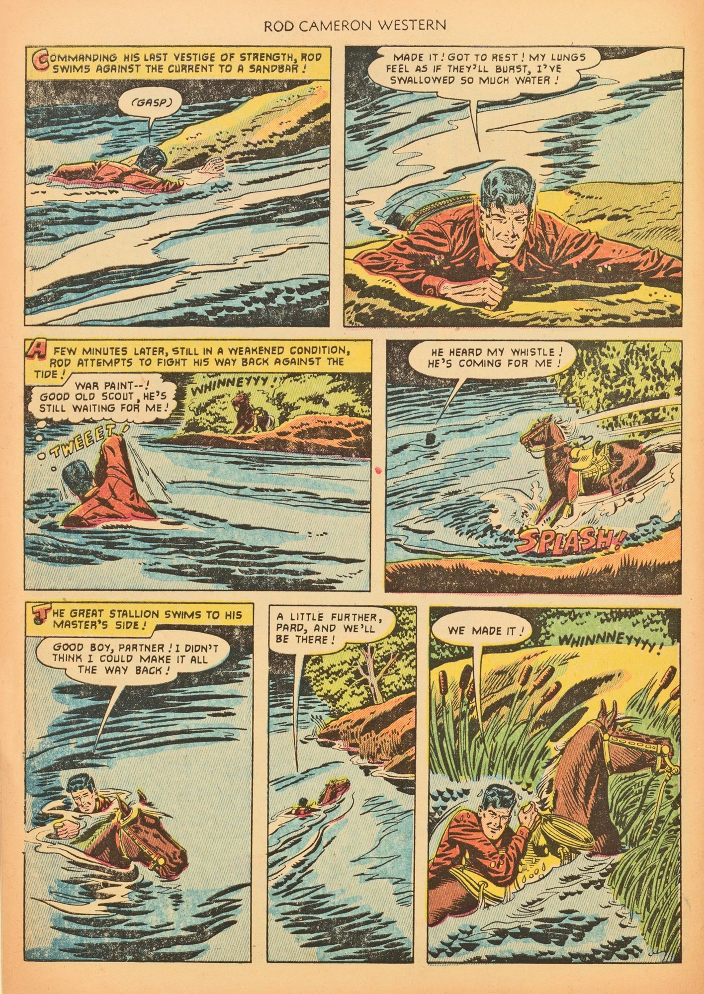 Read online Rod Cameron Western comic -  Issue #14 - 6