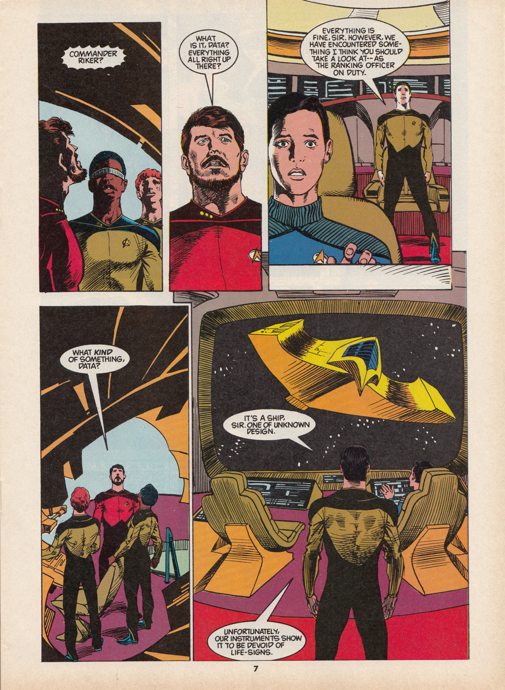 Read online Star Trek The Next Generation (1990) comic -  Issue #12 - 7