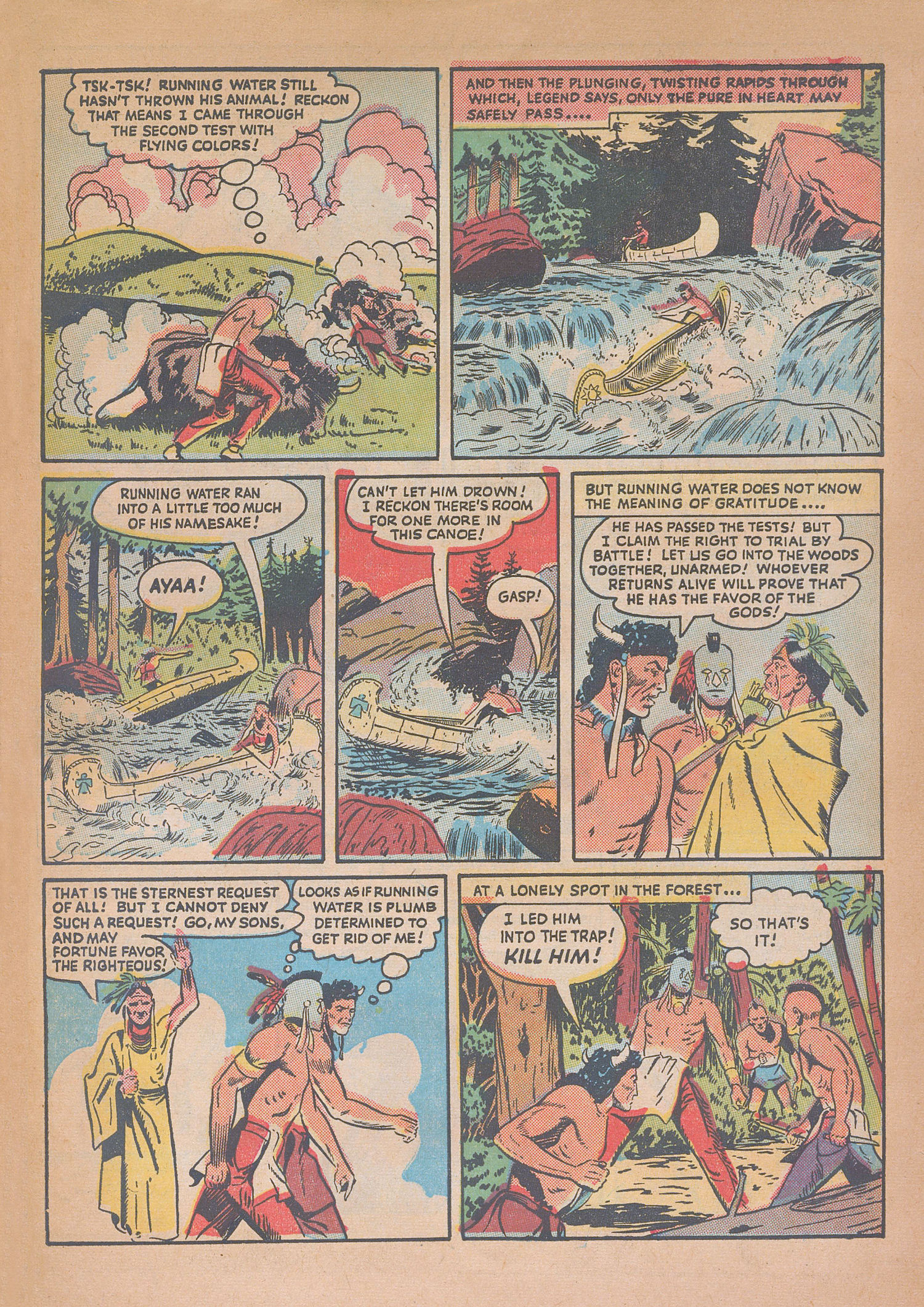 Read online Monte Hale Western comic -  Issue #32 - 47