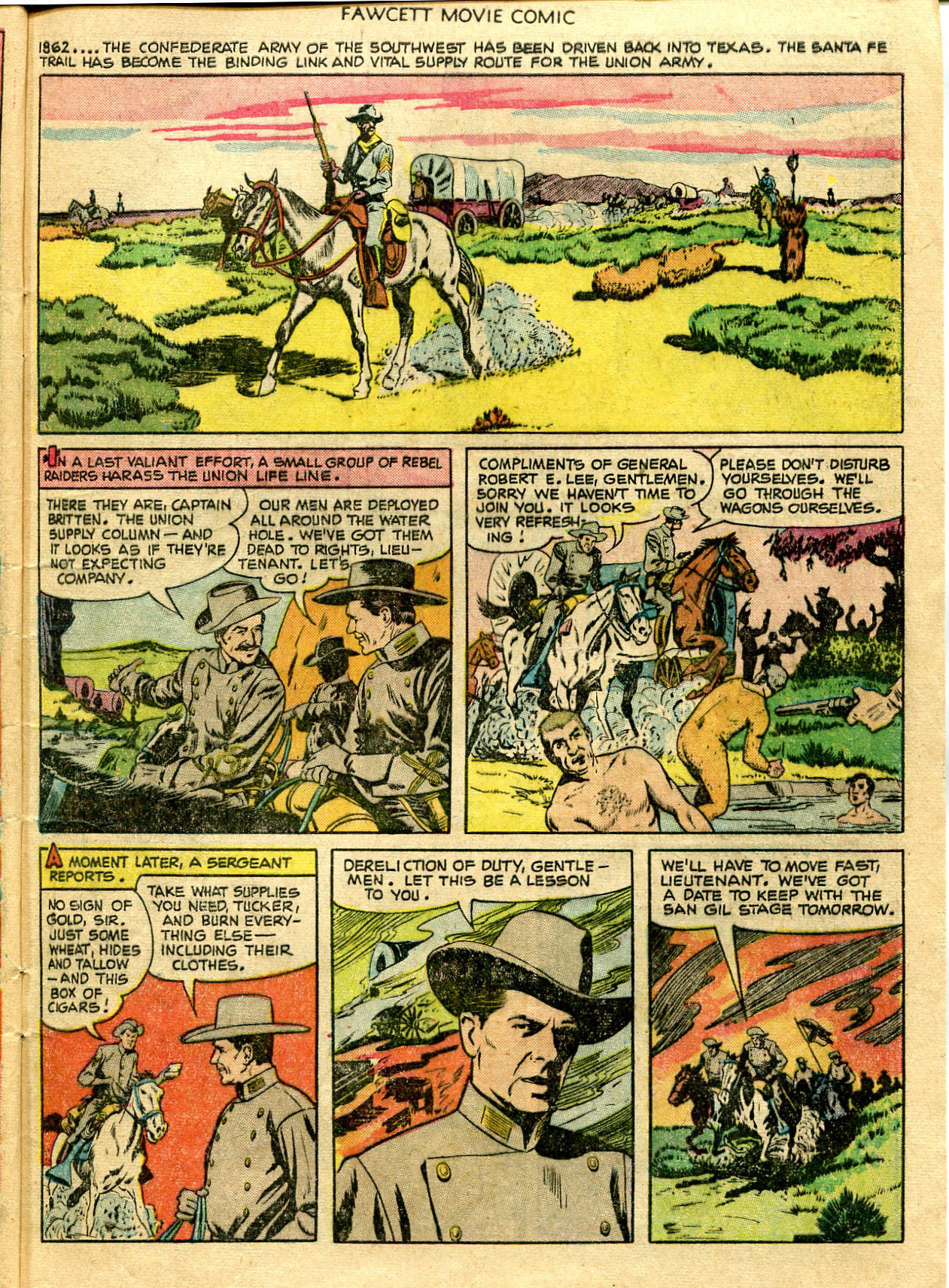 Read online Fawcett Movie Comic comic -  Issue #14 - 5