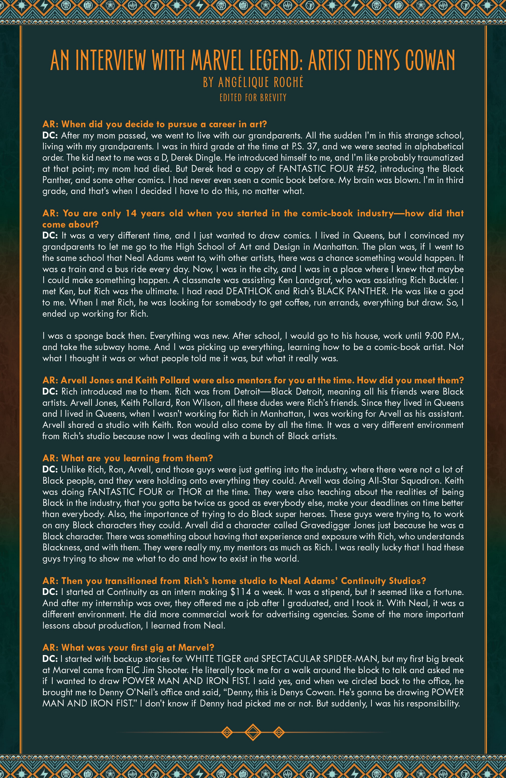 Read online Marvel's Voices: Legends comic -  Issue # Full - 14