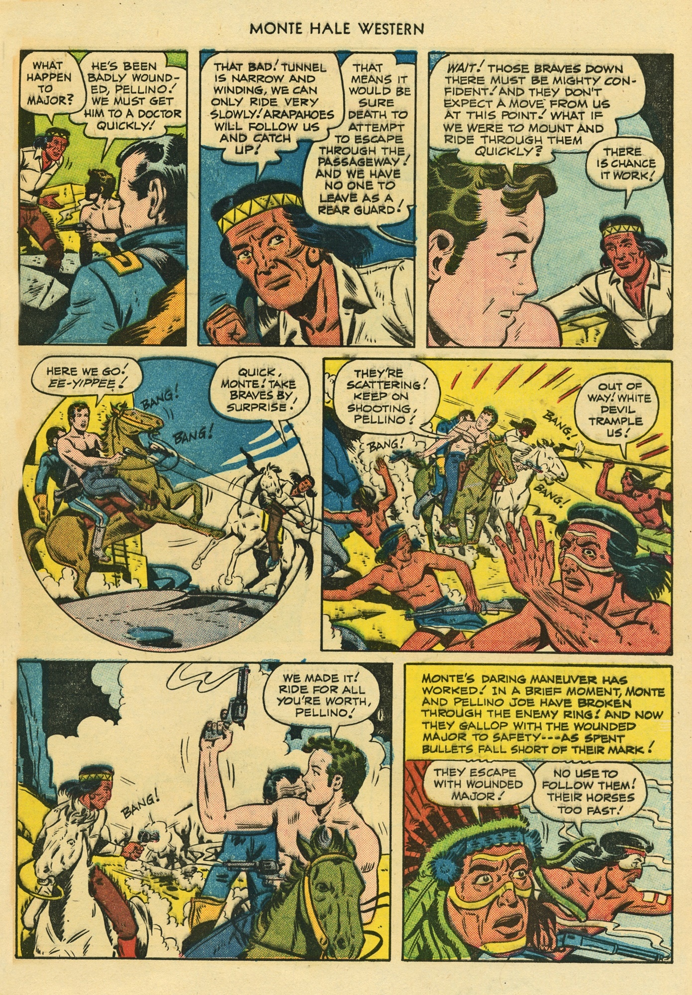 Read online Monte Hale Western comic -  Issue #60 - 33