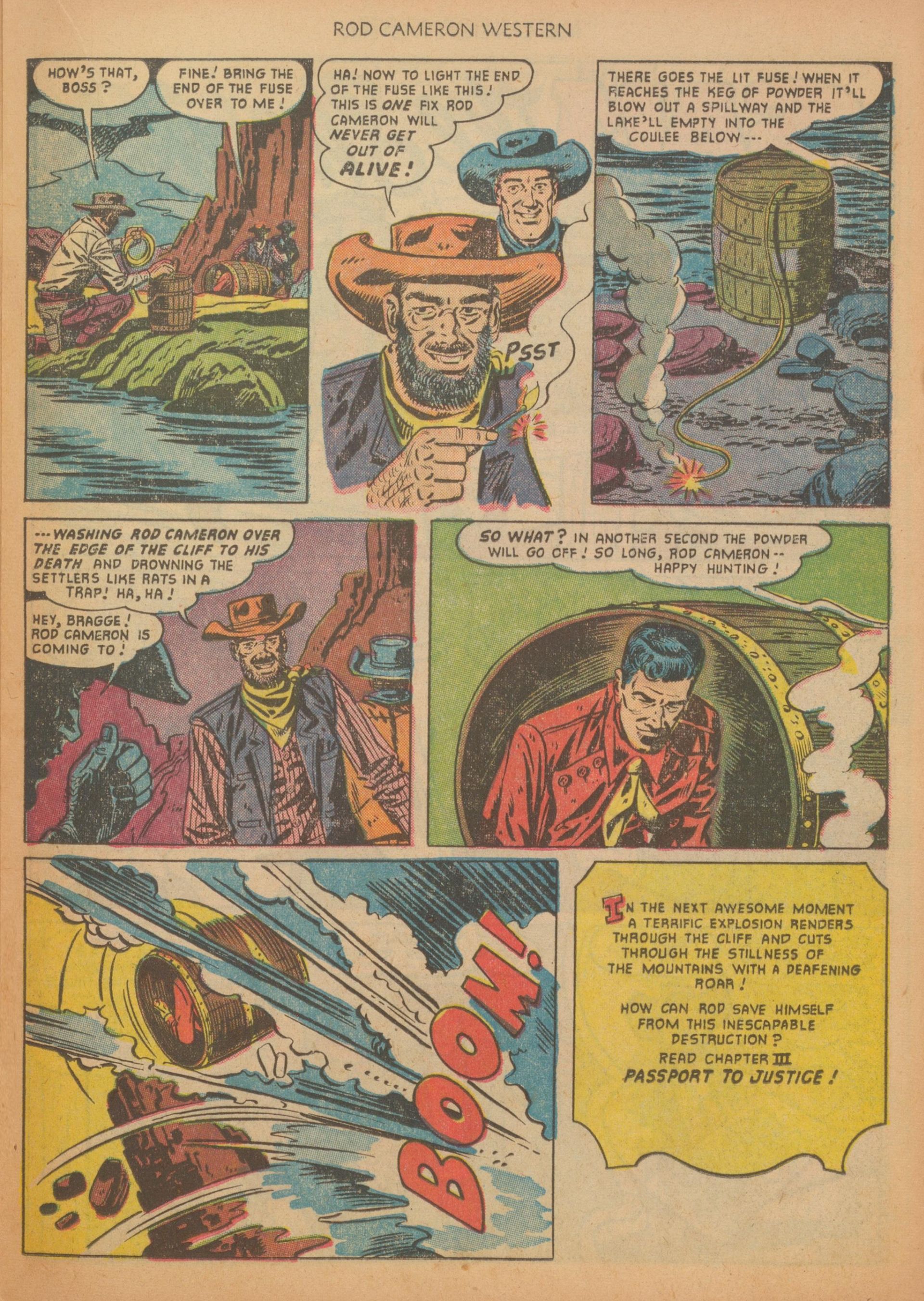 Read online Rod Cameron Western comic -  Issue #12 - 17