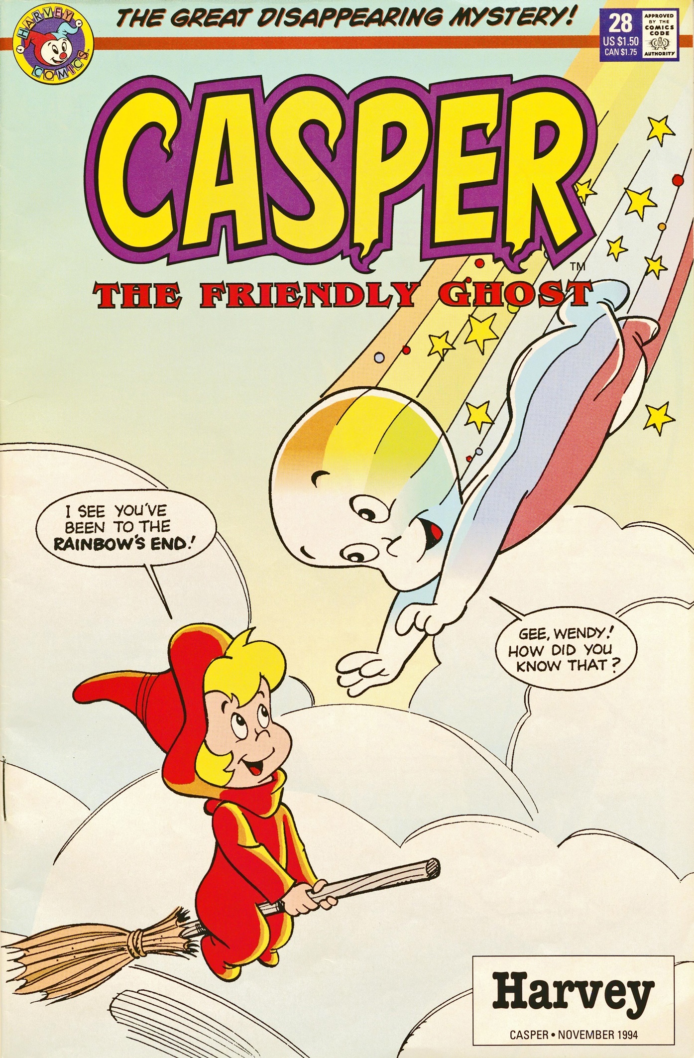 Read online Casper the Friendly Ghost (1991) comic -  Issue #28 - 1