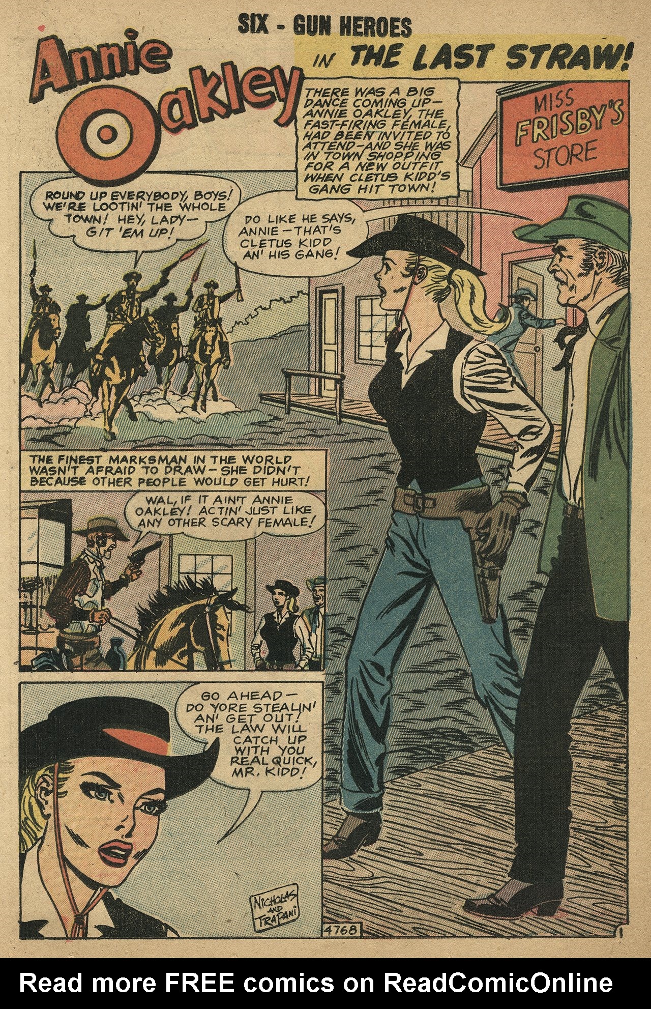 Read online Six-Gun Heroes comic -  Issue #50 - 11