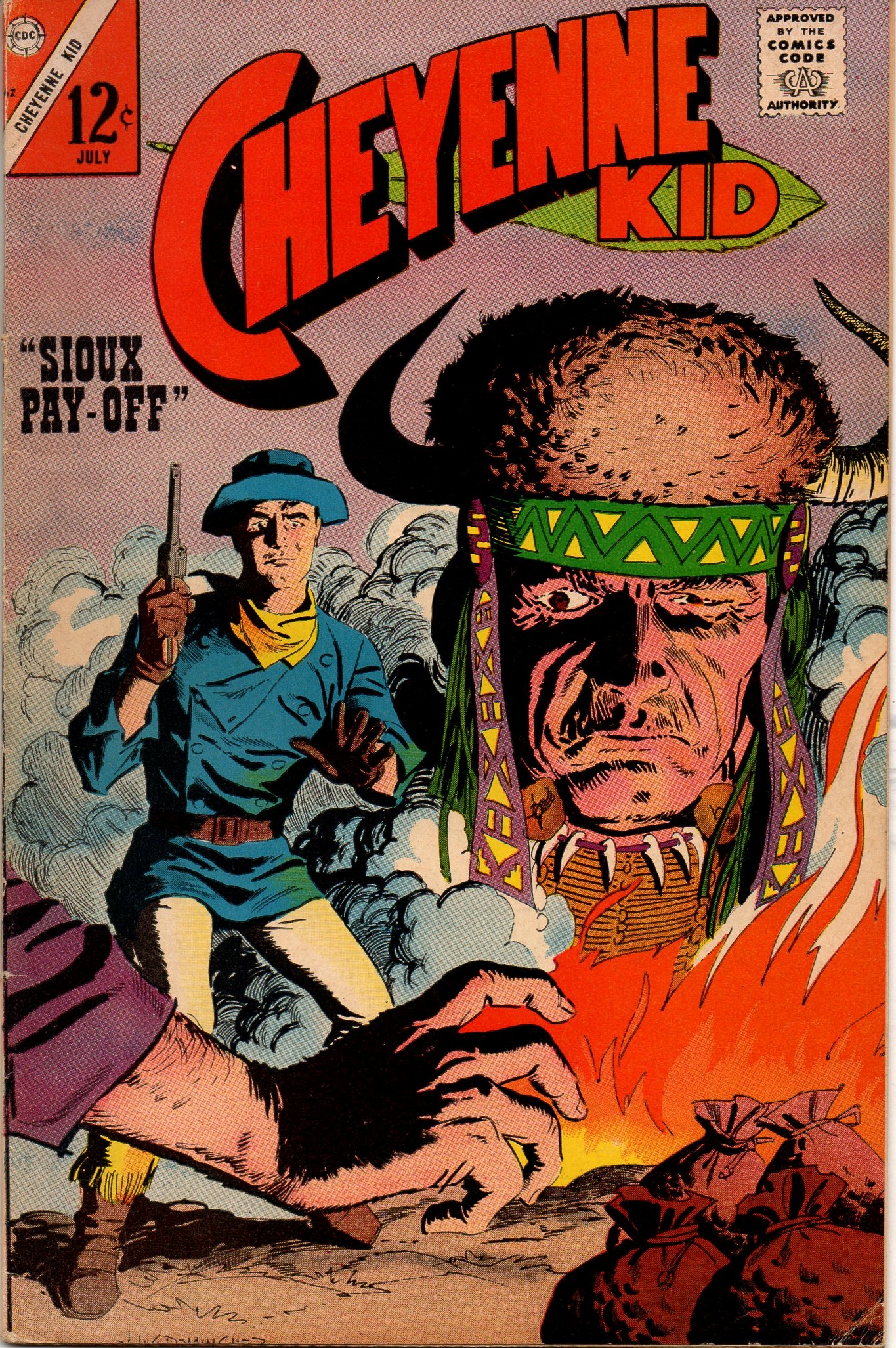 Read online Cheyenne Kid comic -  Issue #62 - 1