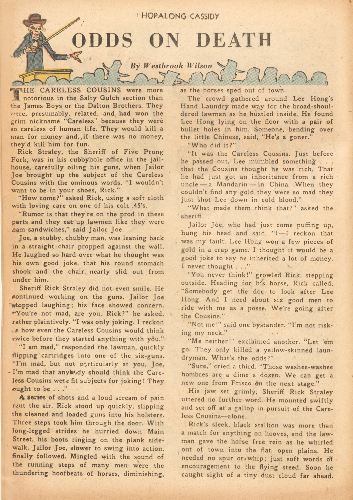 Read online Hopalong Cassidy comic -  Issue #58 - 12