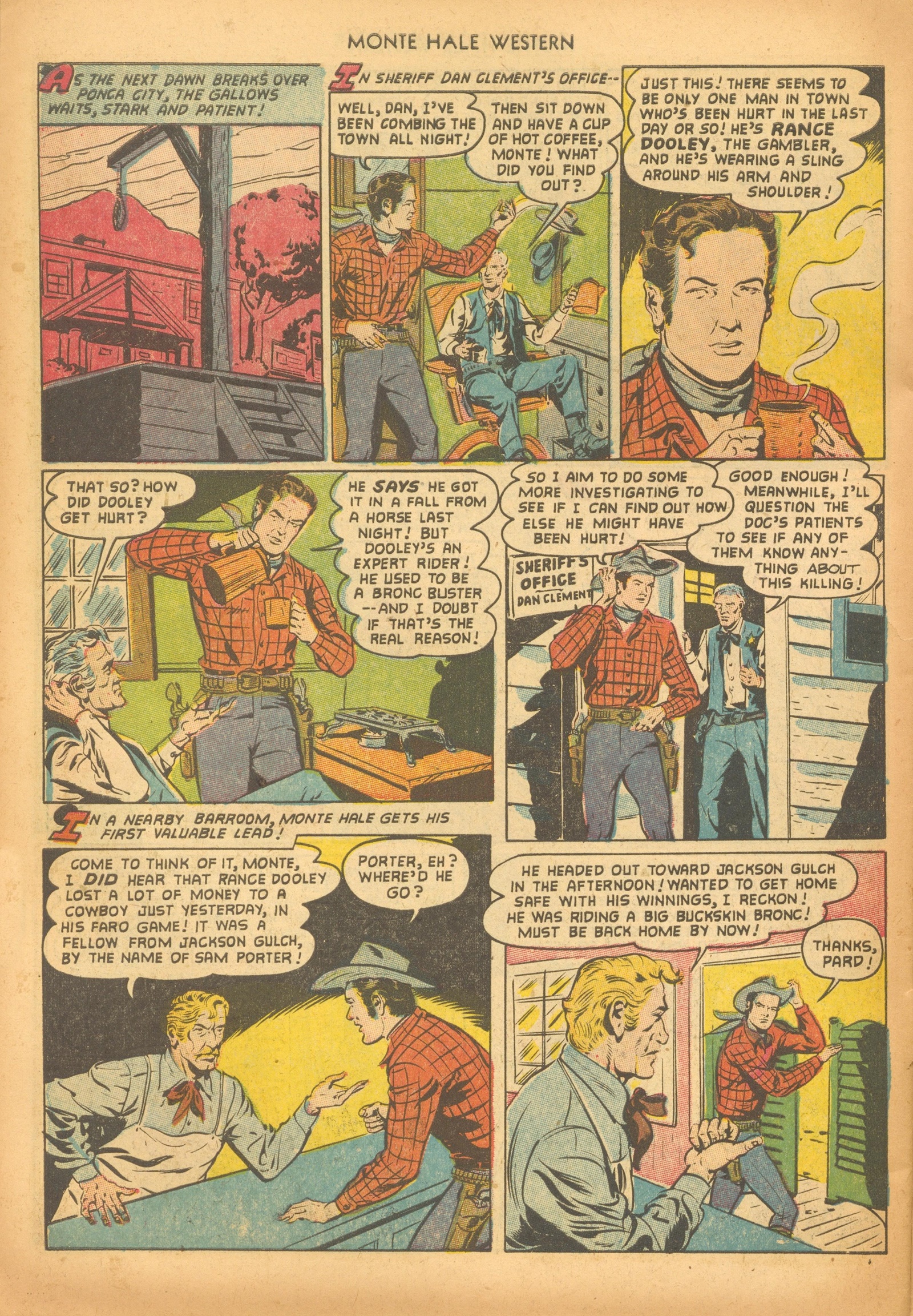 Read online Monte Hale Western comic -  Issue #79 - 30