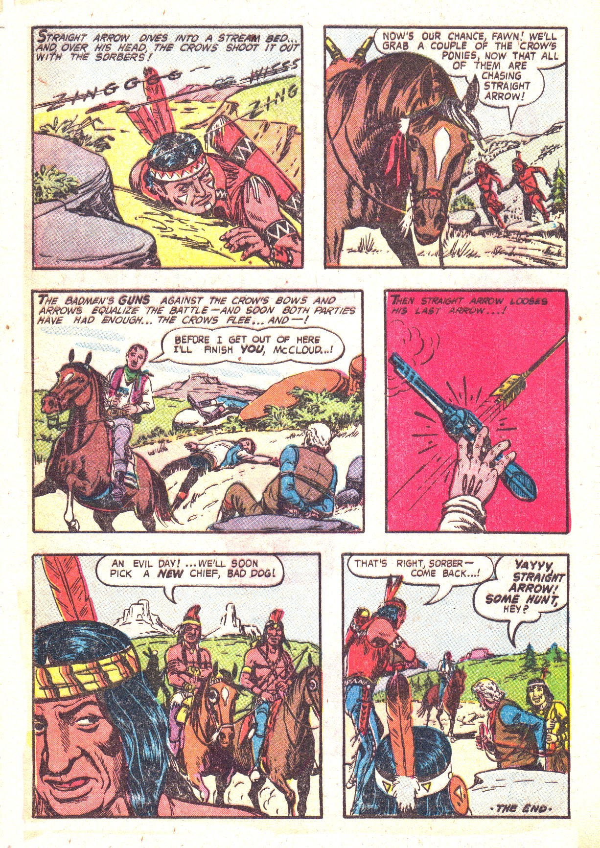 Read online Straight Arrow comic -  Issue #43 - 33