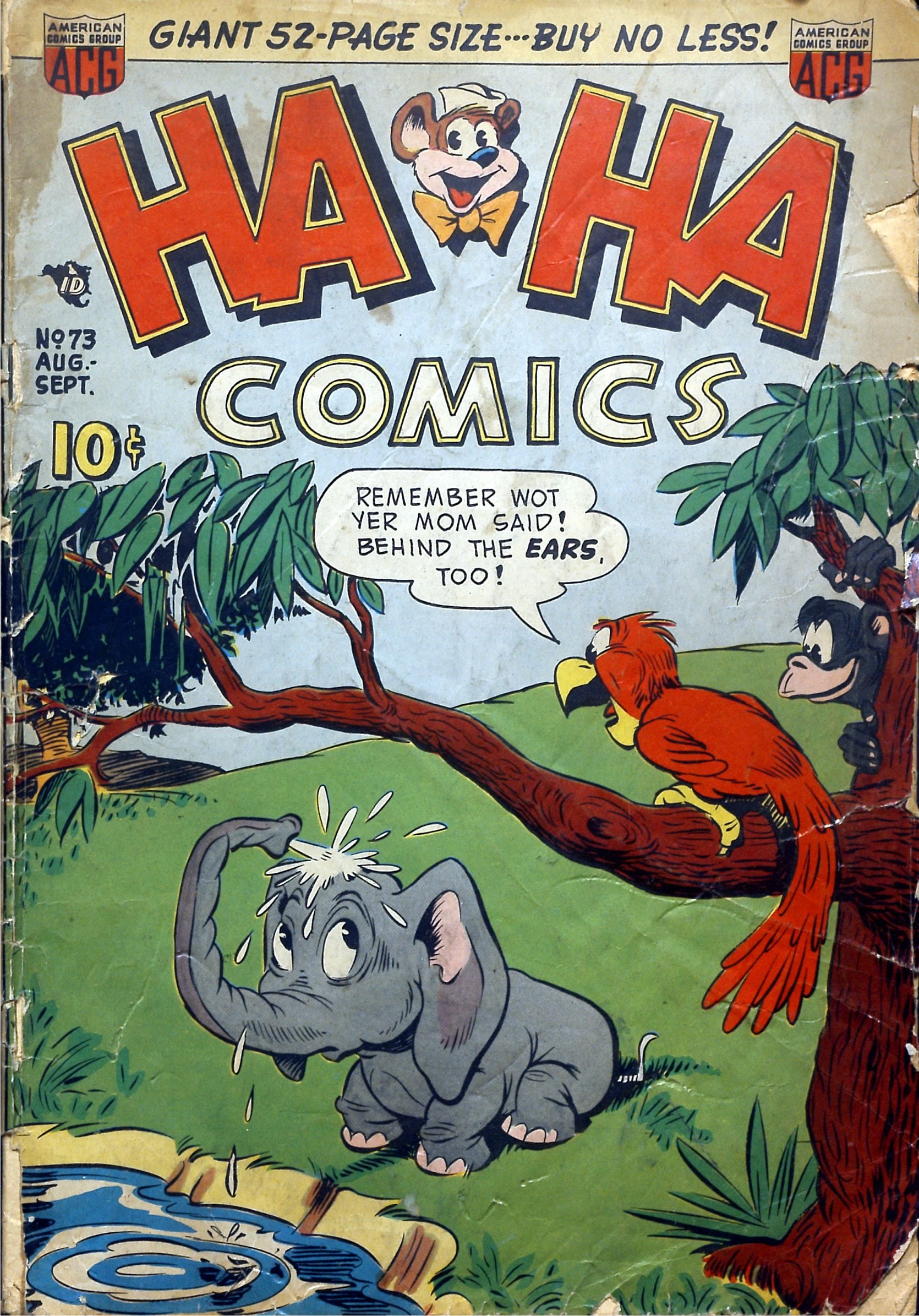 Read online Ha Ha Comics comic -  Issue #73 - 1