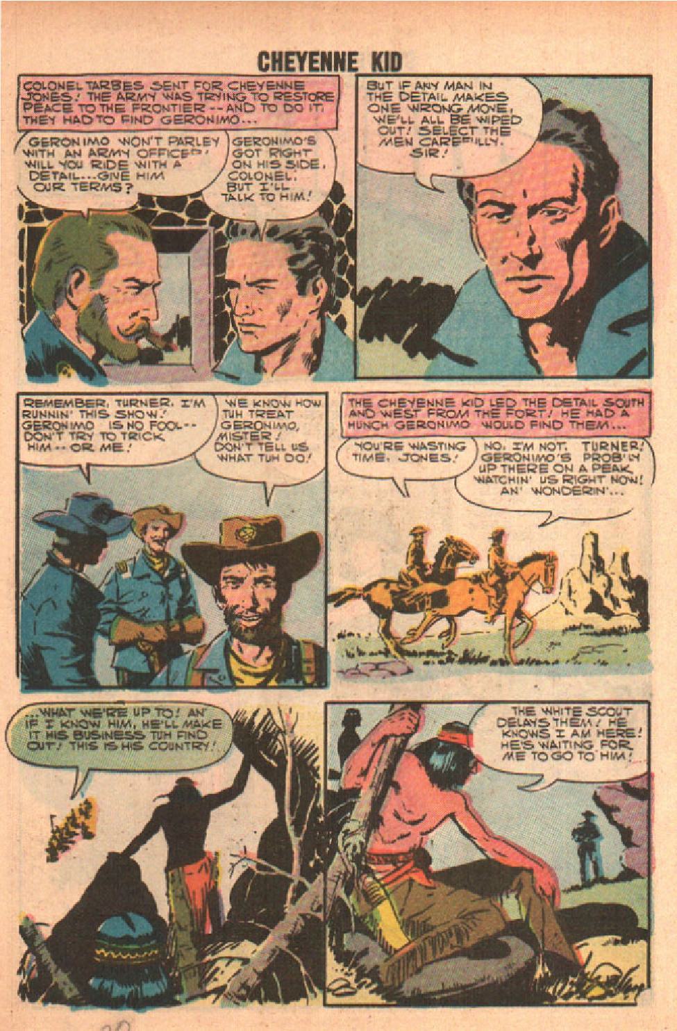 Read online Cheyenne Kid comic -  Issue #11 - 30