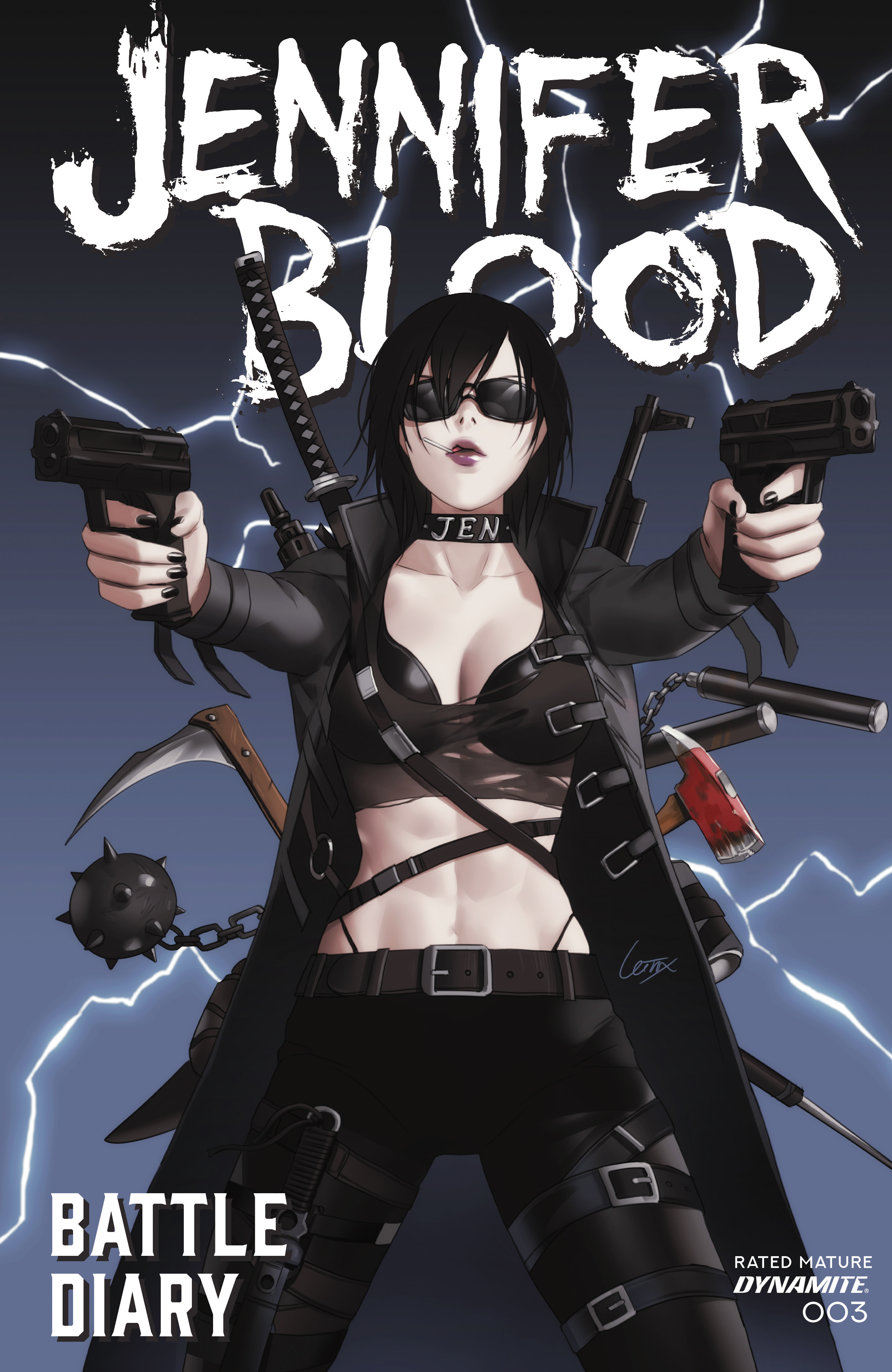 Read online Jennifer Blood: Battle Diary comic -  Issue #3 - 2