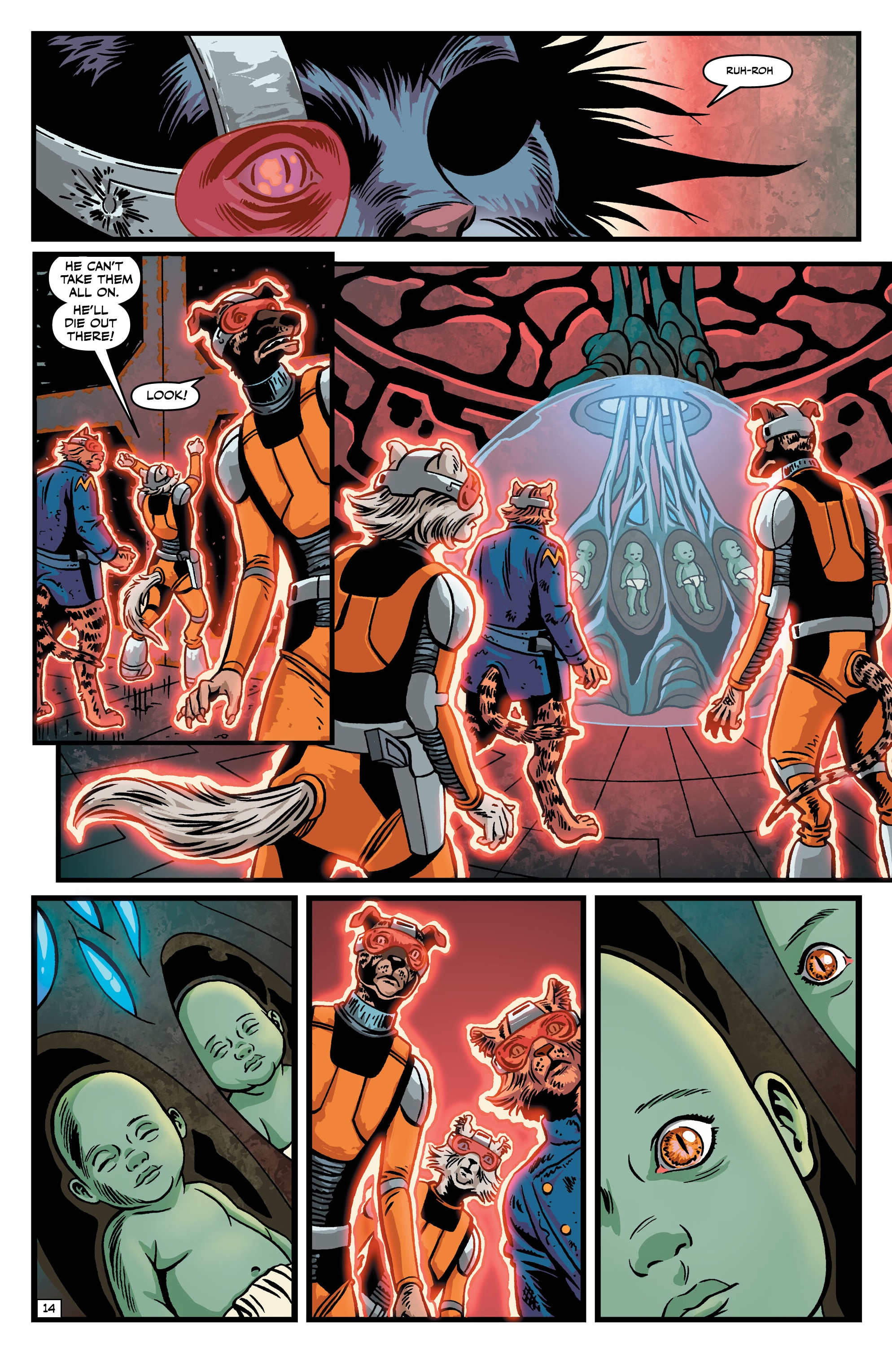 Read online Captain Ginger: The Last Feeder comic -  Issue #2 - 16