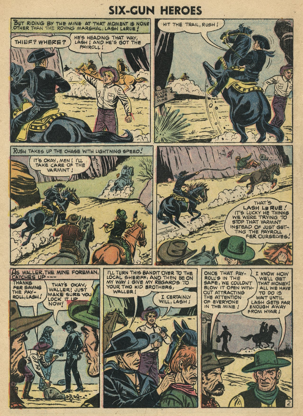 Read online Six-Gun Heroes comic -  Issue #37 - 4
