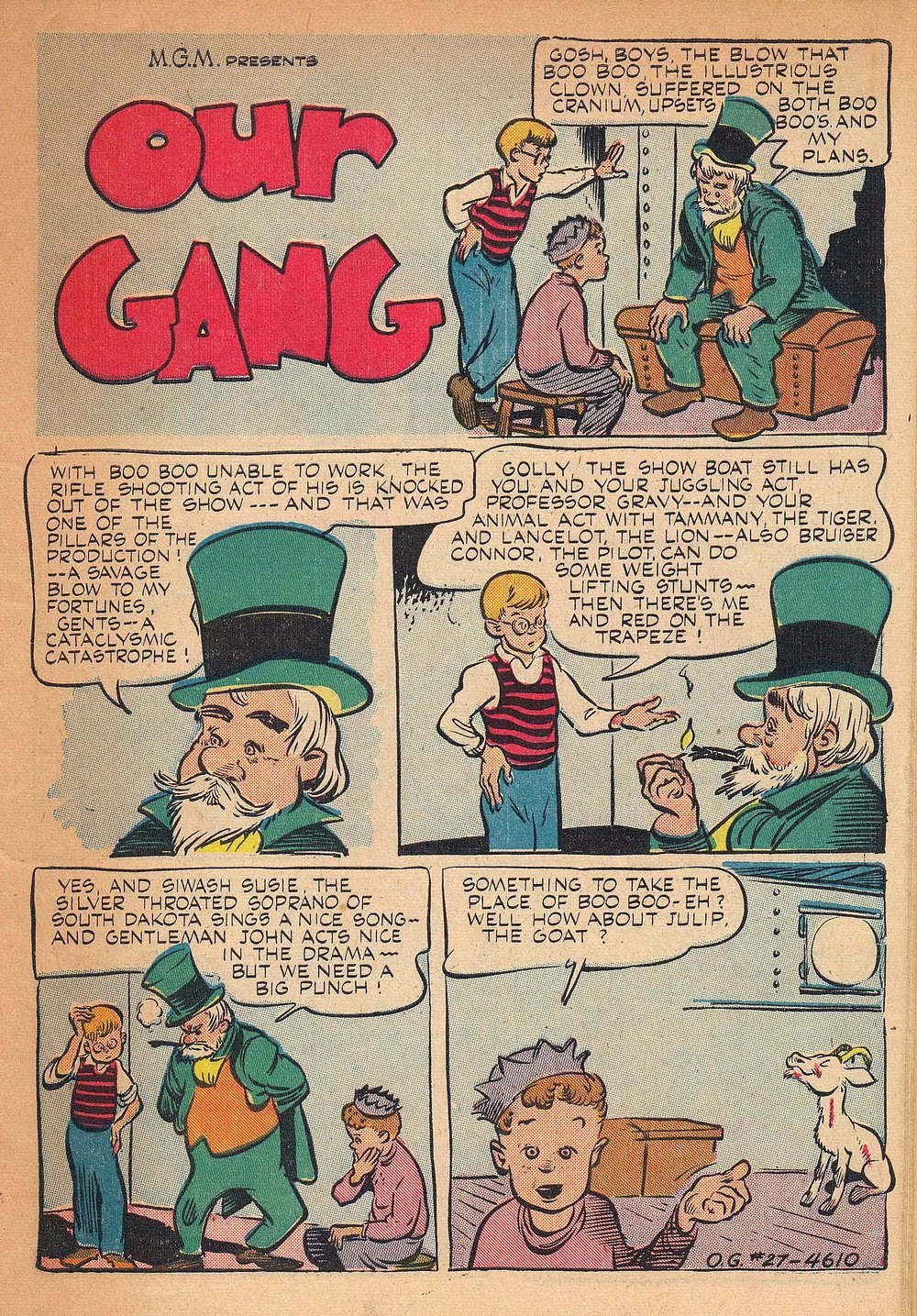 Read online Our Gang Comics comic -  Issue #27 - 3