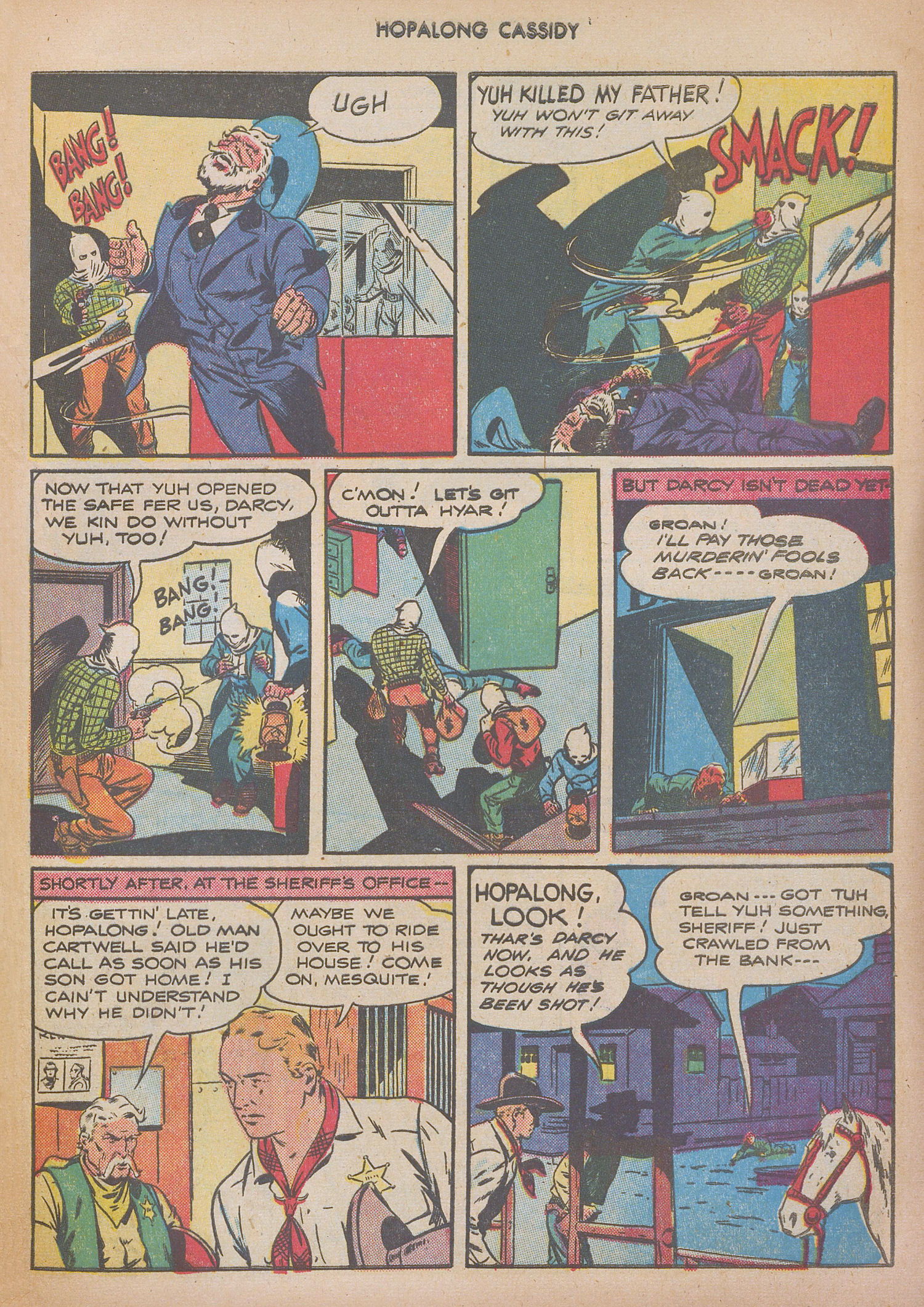 Read online Hopalong Cassidy comic -  Issue #9 - 45