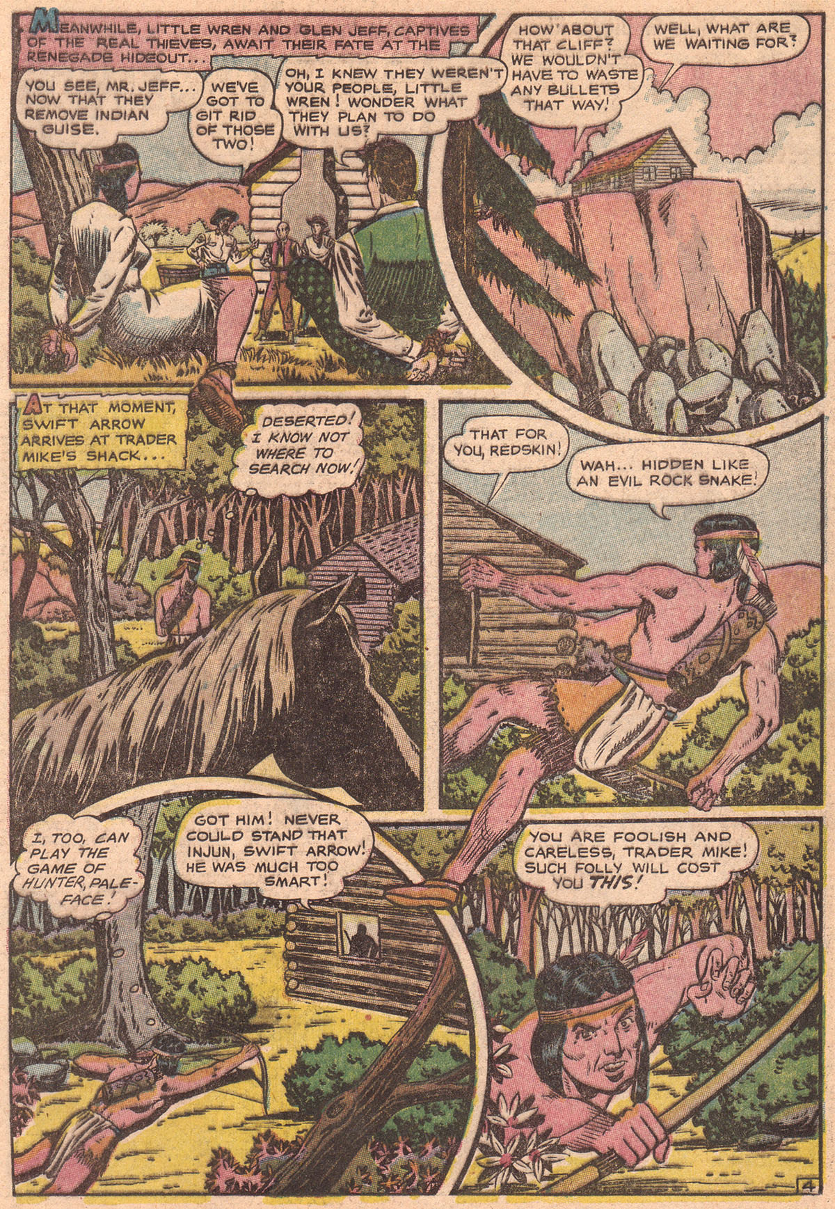 Read online Swift Arrow (1957) comic -  Issue #3 - 7