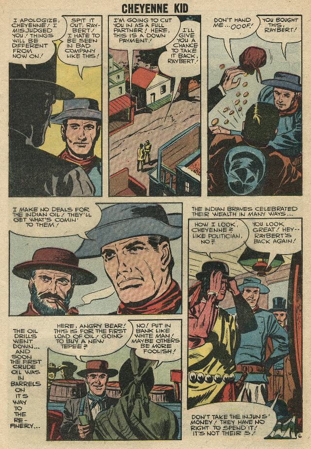 Read online Cheyenne Kid comic -  Issue #8 - 10