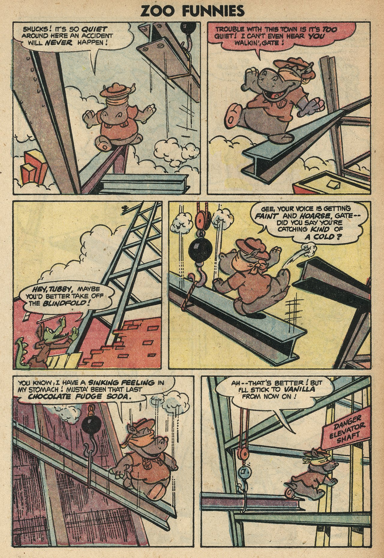 Read online Zoo Funnies comic -  Issue #5 - 6