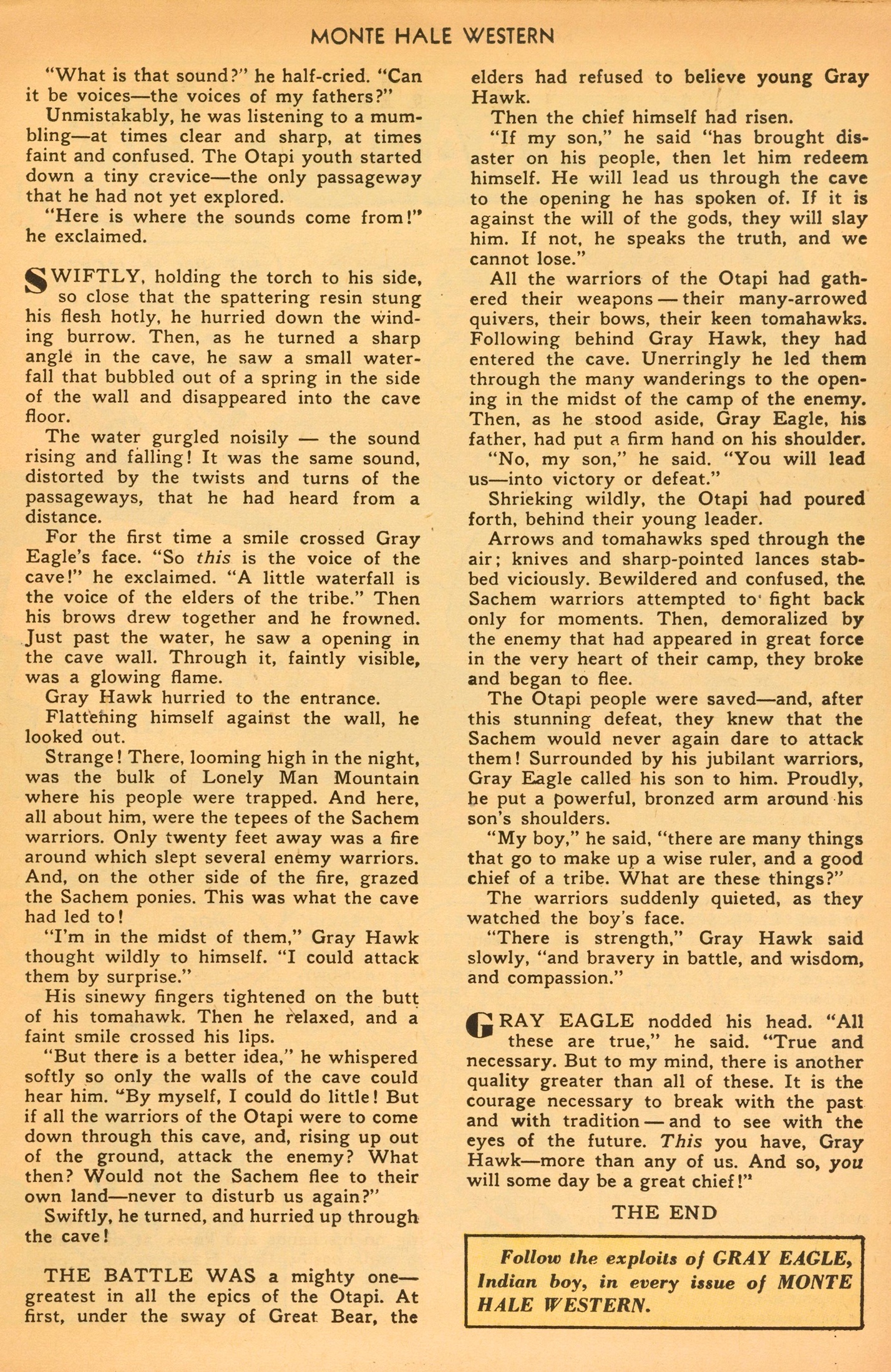 Read online Monte Hale Western comic -  Issue #30 - 25