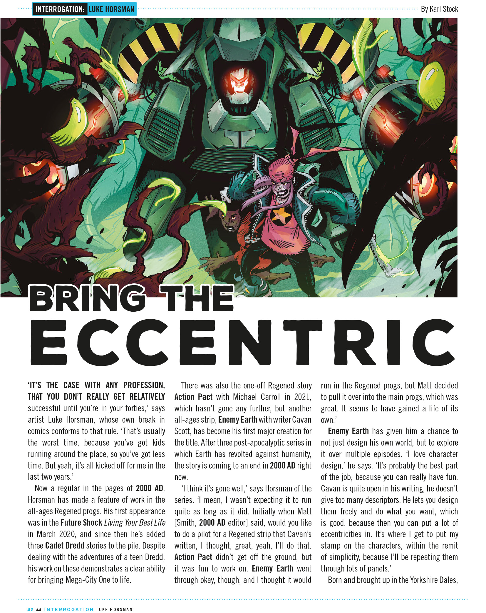 Read online Judge Dredd Megazine (Vol. 5) comic -  Issue #464 - 44