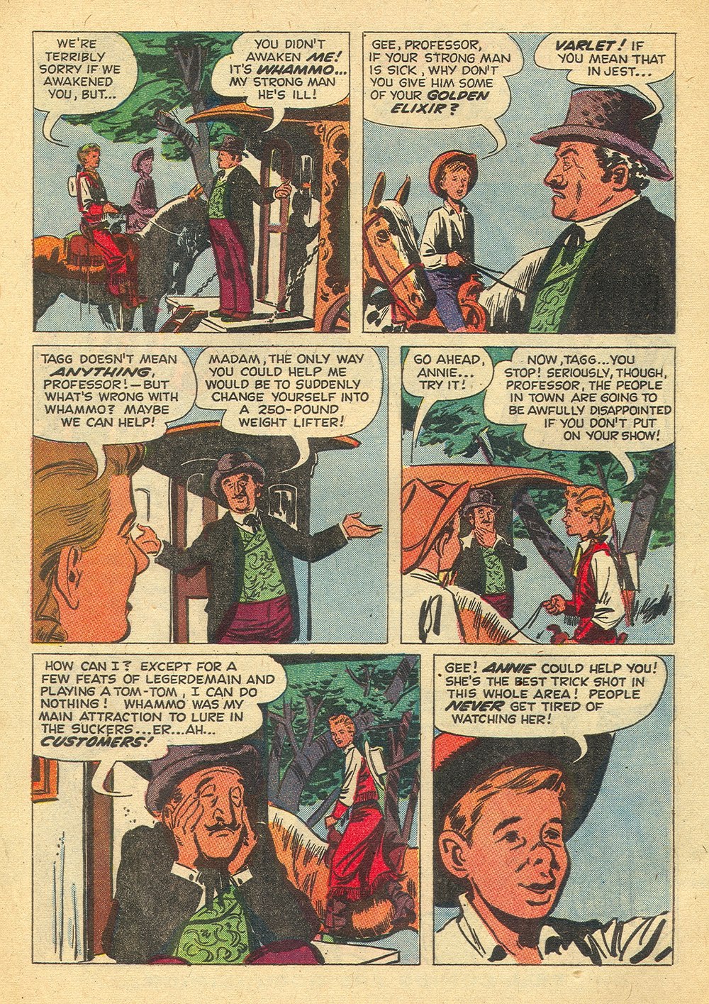 Read online Annie Oakley & Tagg comic -  Issue #9 - 4