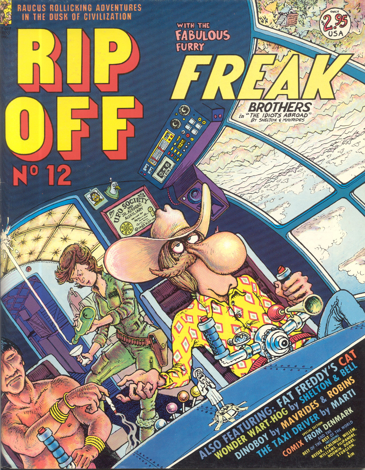 Read online Rip Off Comix comic -  Issue #12 - 1