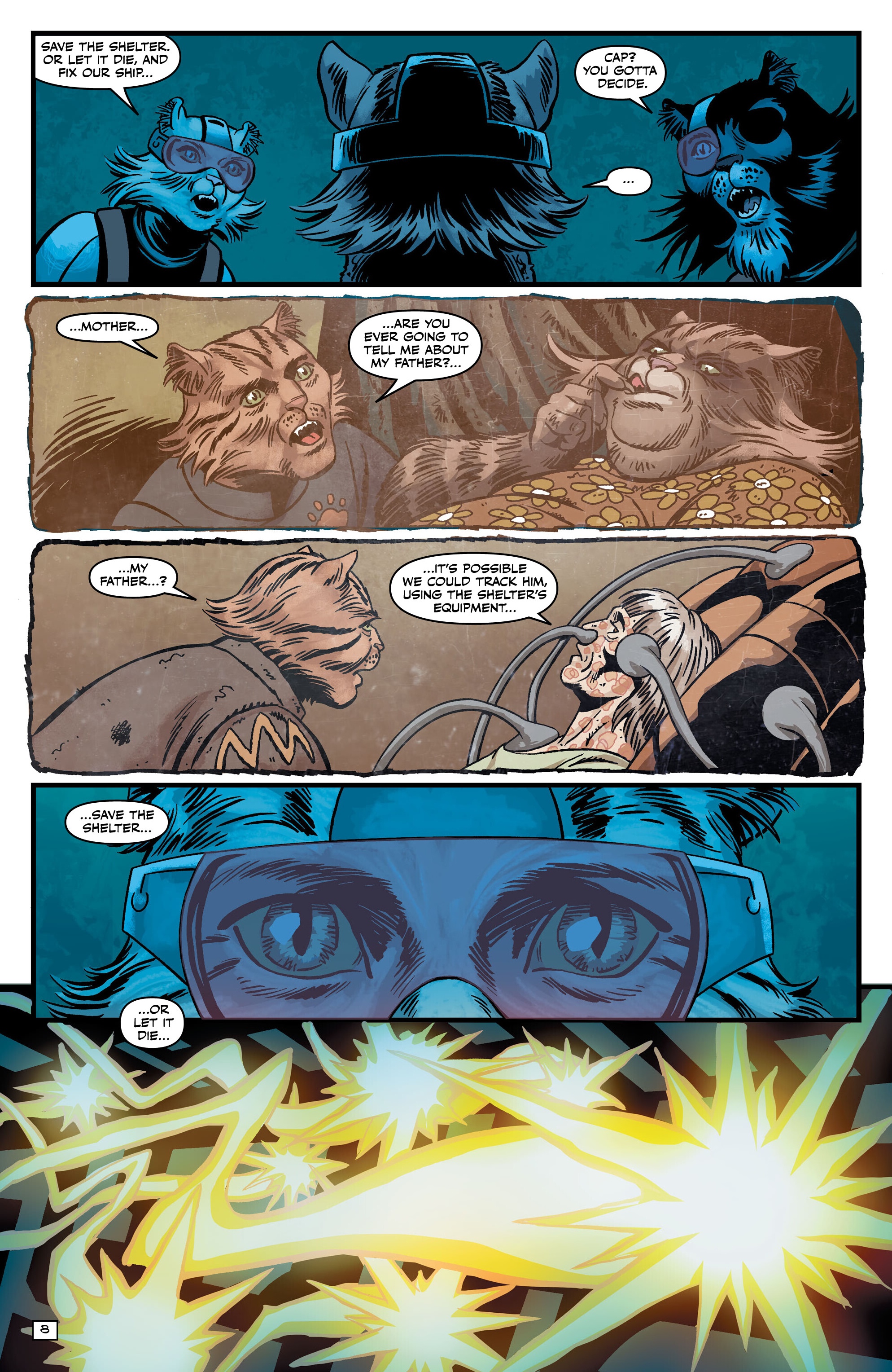 Read online Captain Ginger: The Last Feeder comic -  Issue #2 - 10