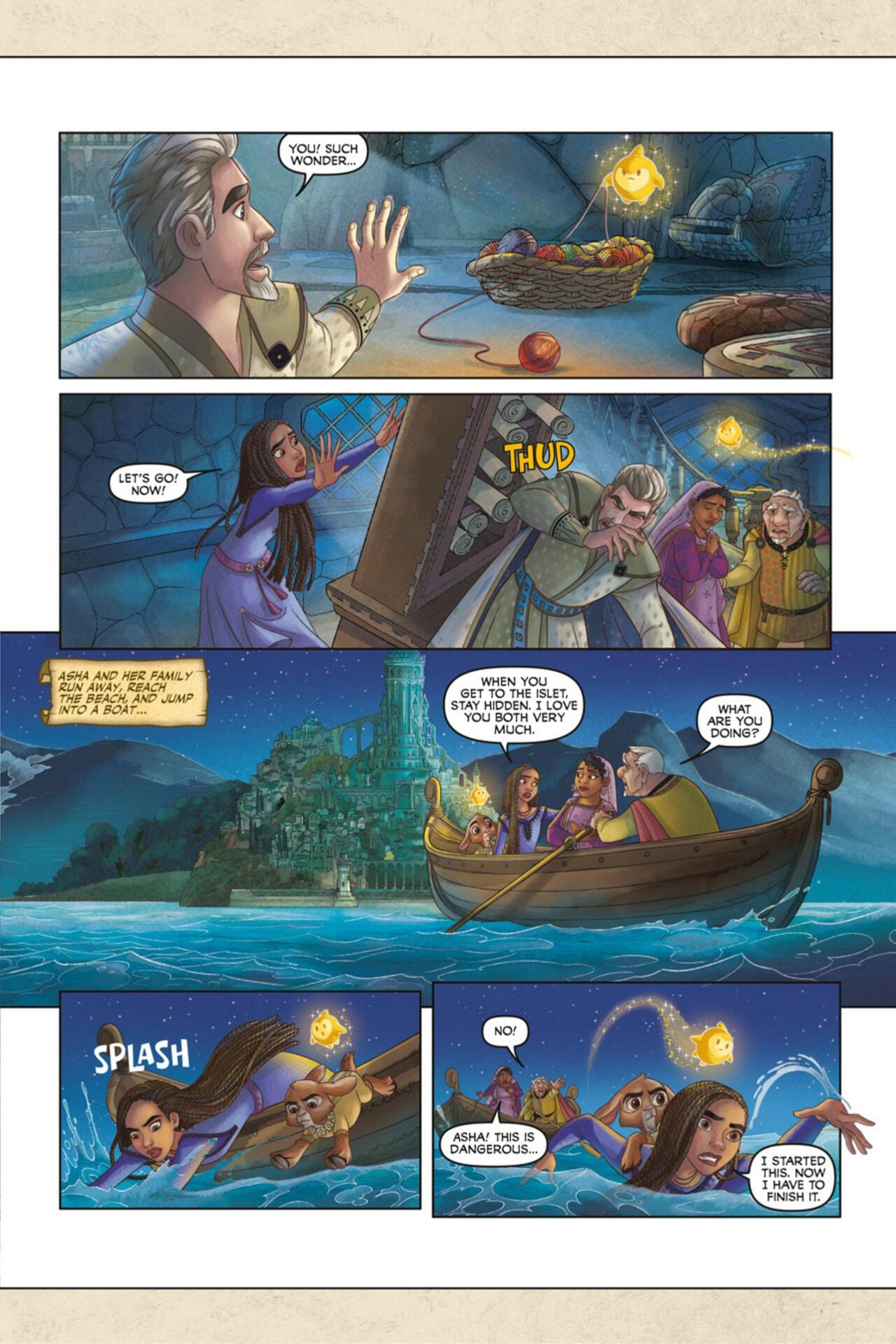 Read online Disney Wish: The Graphic Novel comic -  Issue # Full - 33