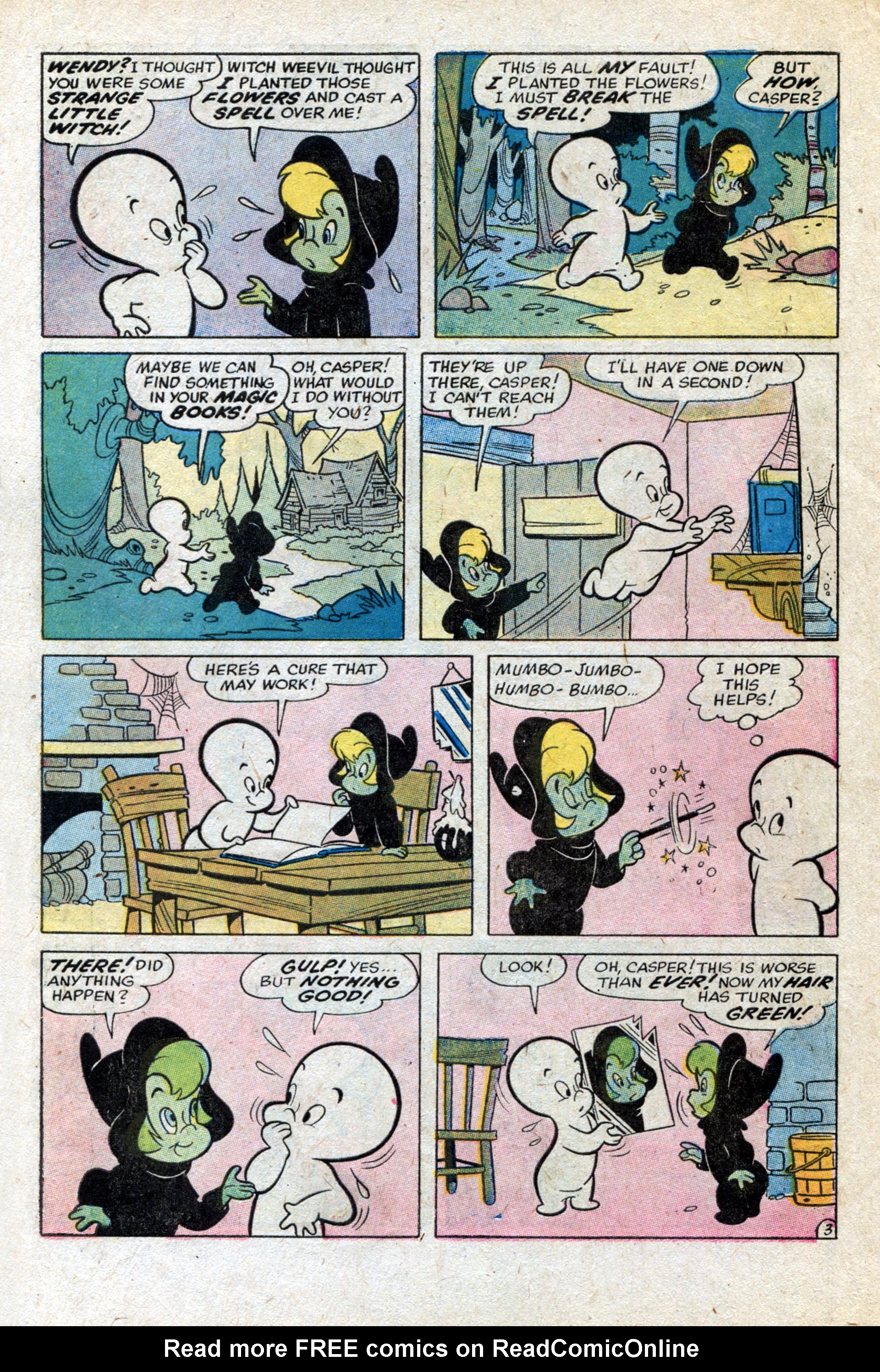 Read online Casper Strange Ghost Stories comic -  Issue #8 - 22