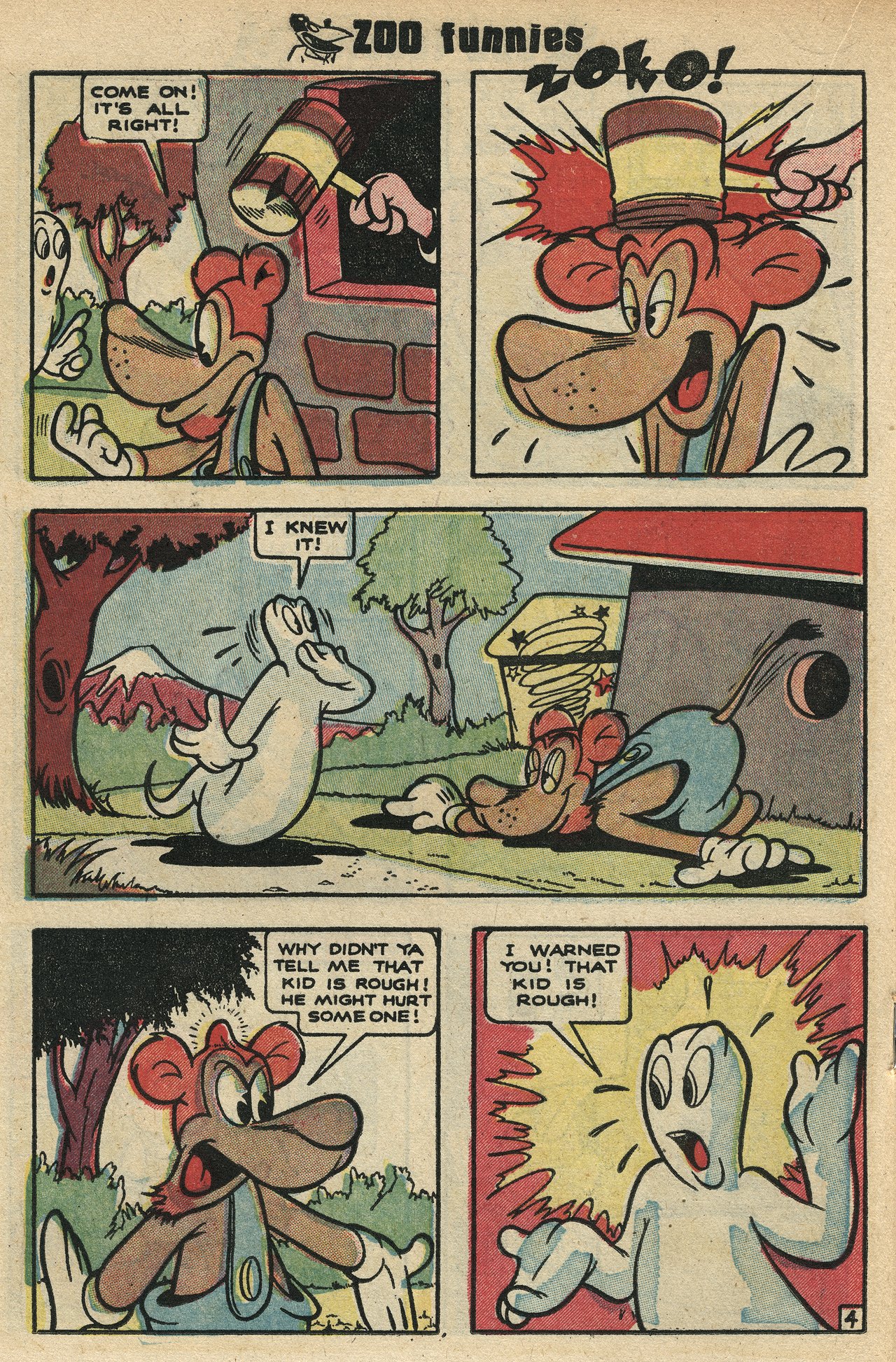 Read online Zoo Funnies comic -  Issue #1 - 18