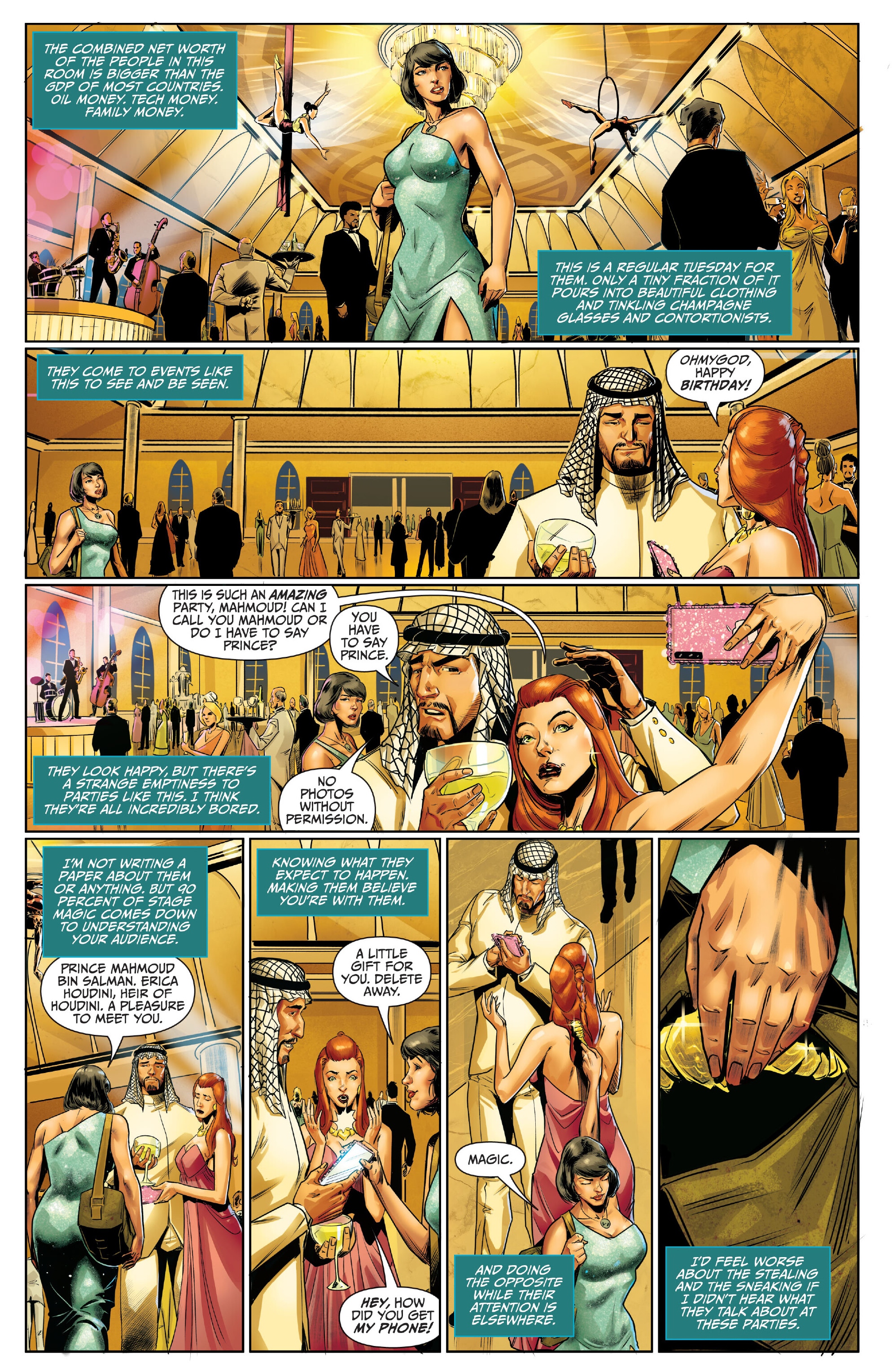 Read online Holmes & Houdini comic -  Issue #1 - 4