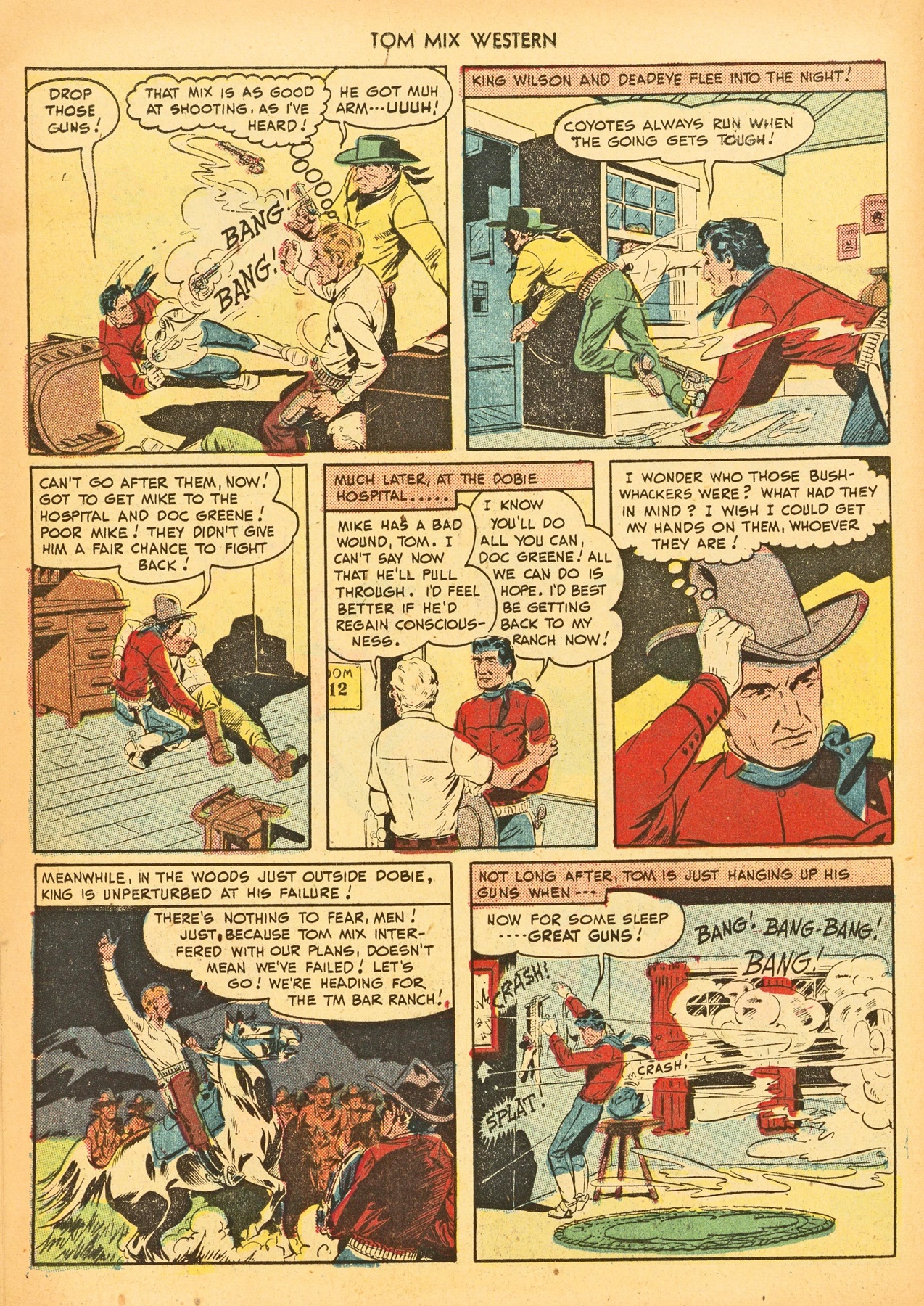 Read online Tom Mix Western (1948) comic -  Issue #21 - 18