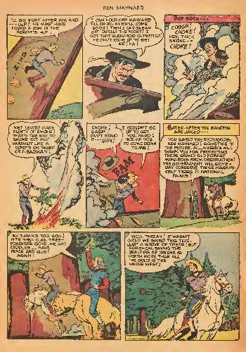 Read online Ken Maynard Western comic -  Issue #6 - 34