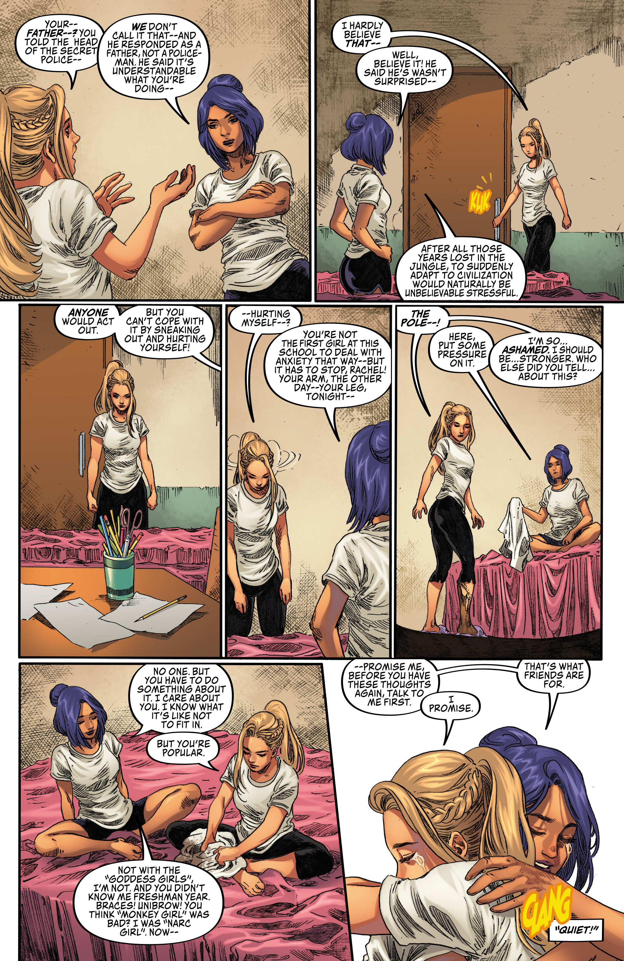 Read online Sheena Queen of the Jungle: Fatal Exams comic -  Issue #5 - 17