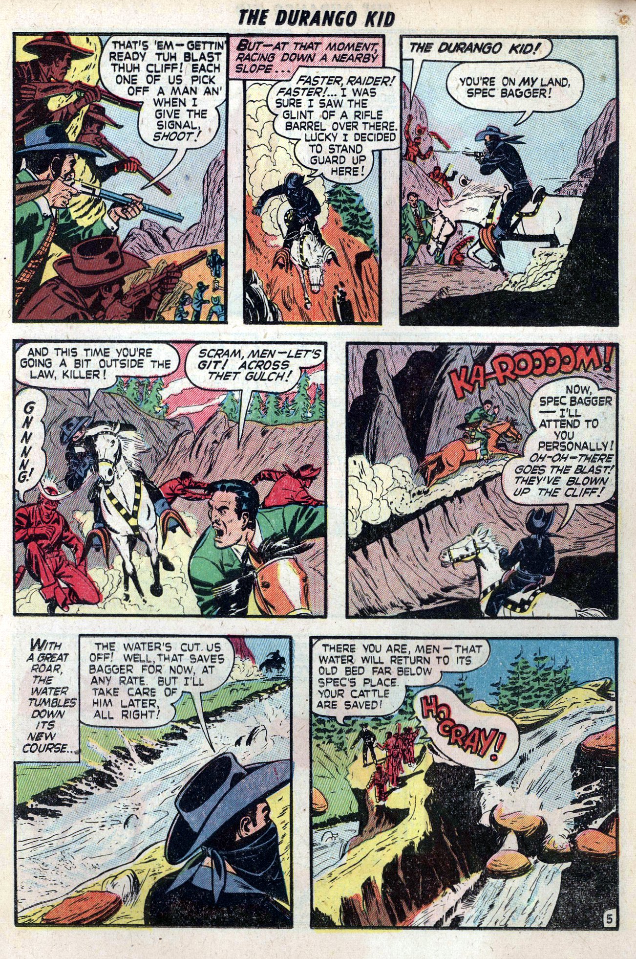 Read online Charles Starrett as The Durango Kid comic -  Issue #9 - 15