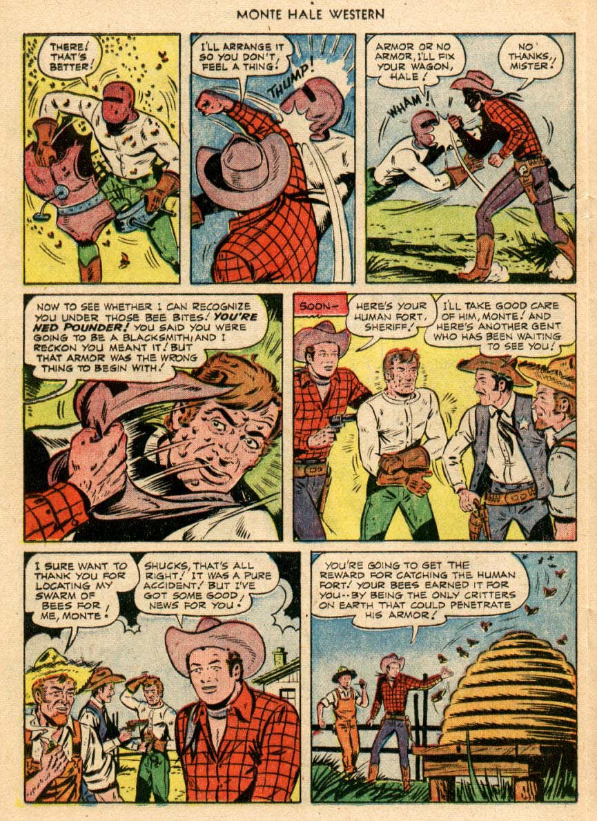 Read online Monte Hale Western comic -  Issue #58 - 27