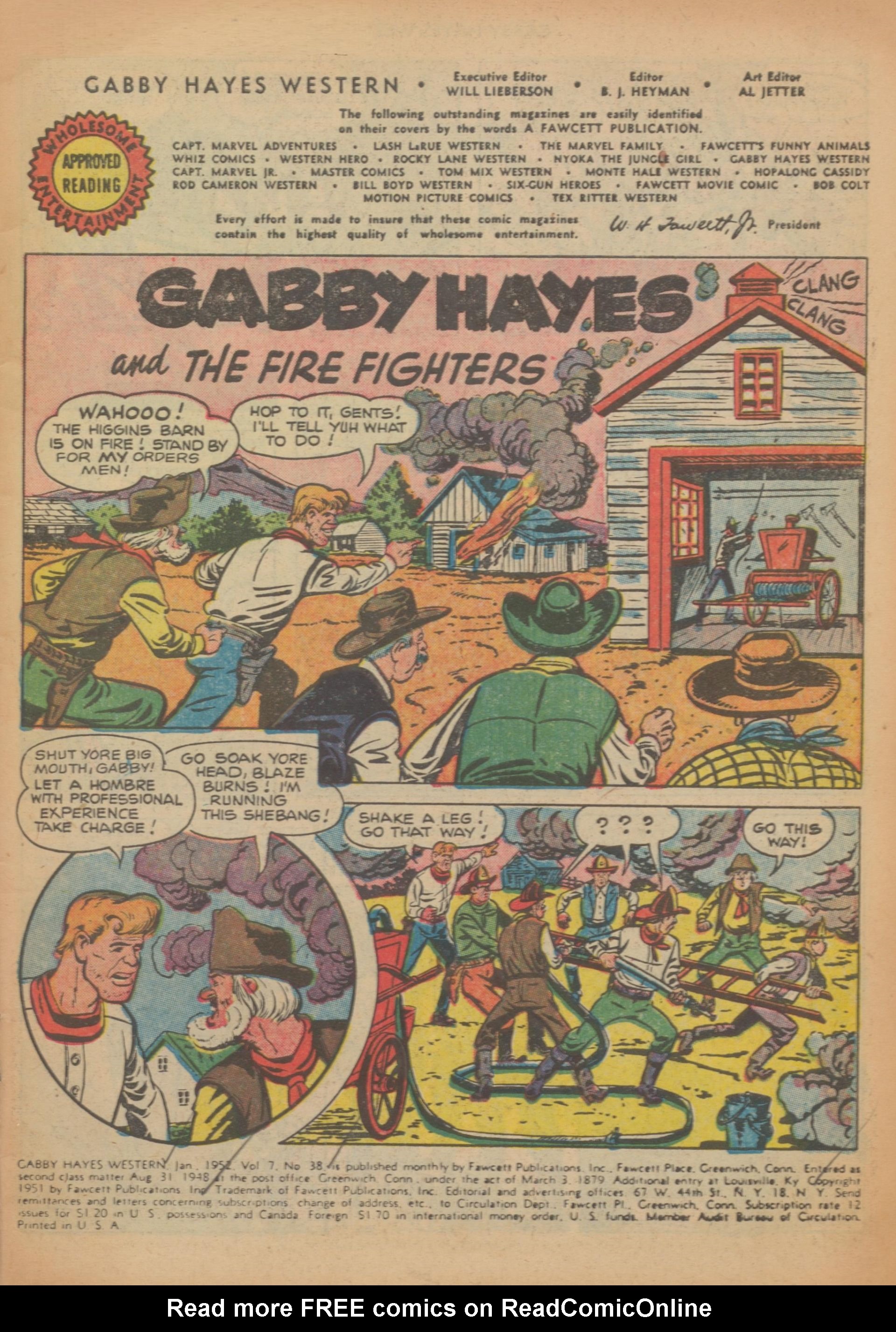 Read online Gabby Hayes Western comic -  Issue #38 - 3