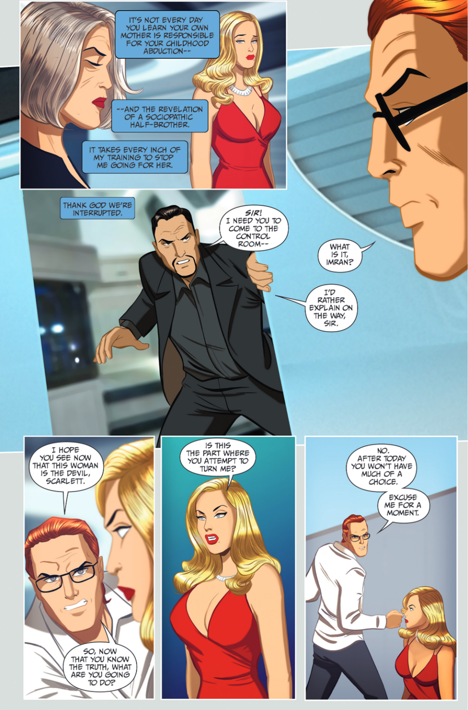 Read online Scarlett Couture: The Munich File comic -  Issue #5 - 8
