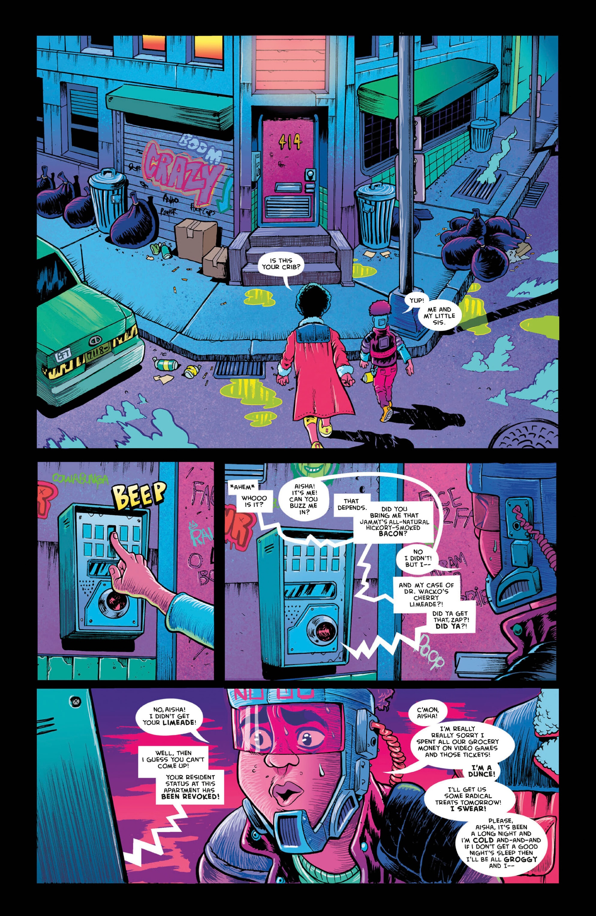 Read online Blood Force Trauma comic -  Issue # TPB - 42