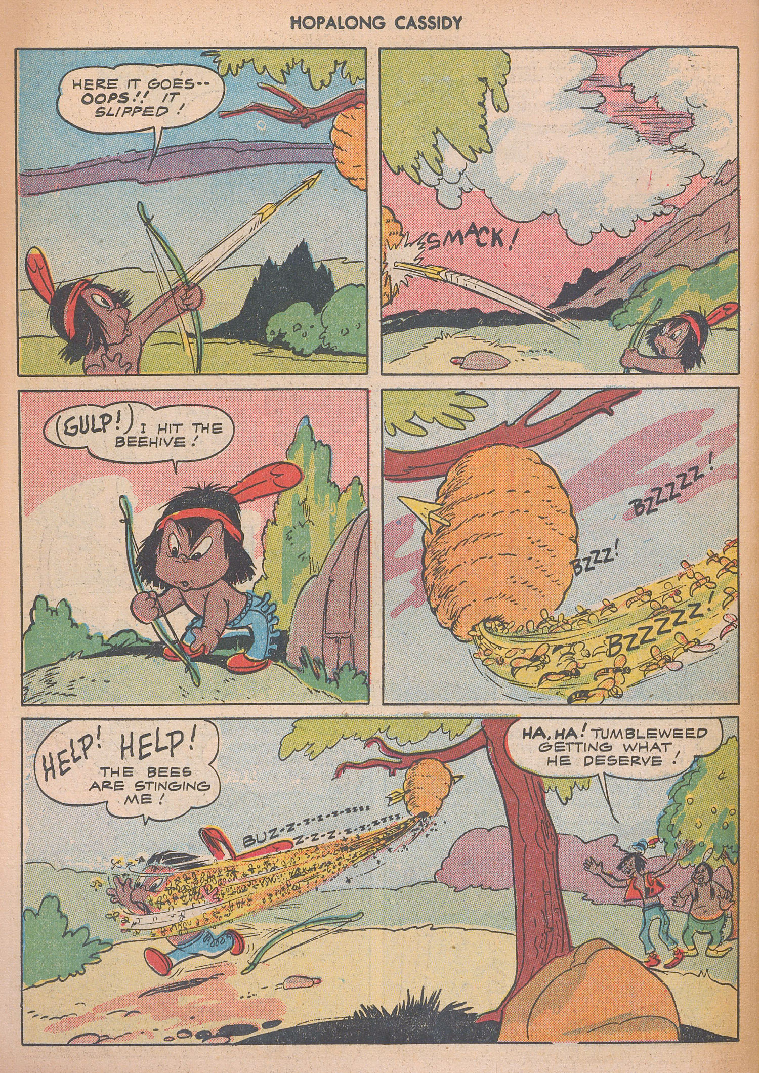 Read online Hopalong Cassidy comic -  Issue #18 - 42