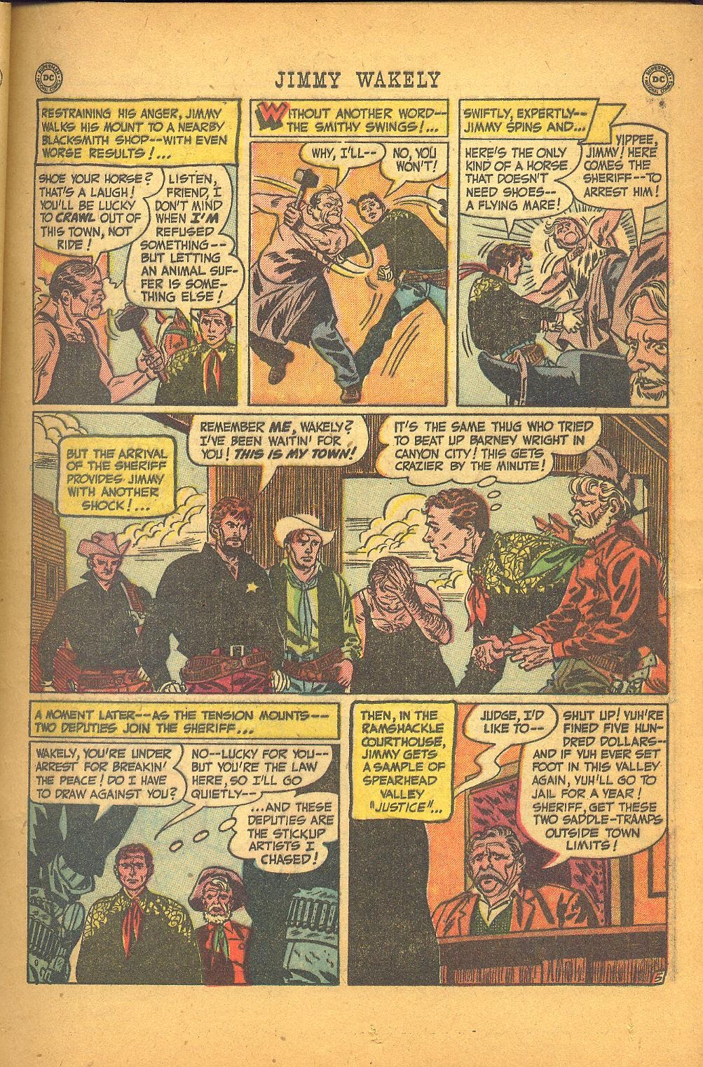 Read online Jimmy Wakely comic -  Issue #10 - 19