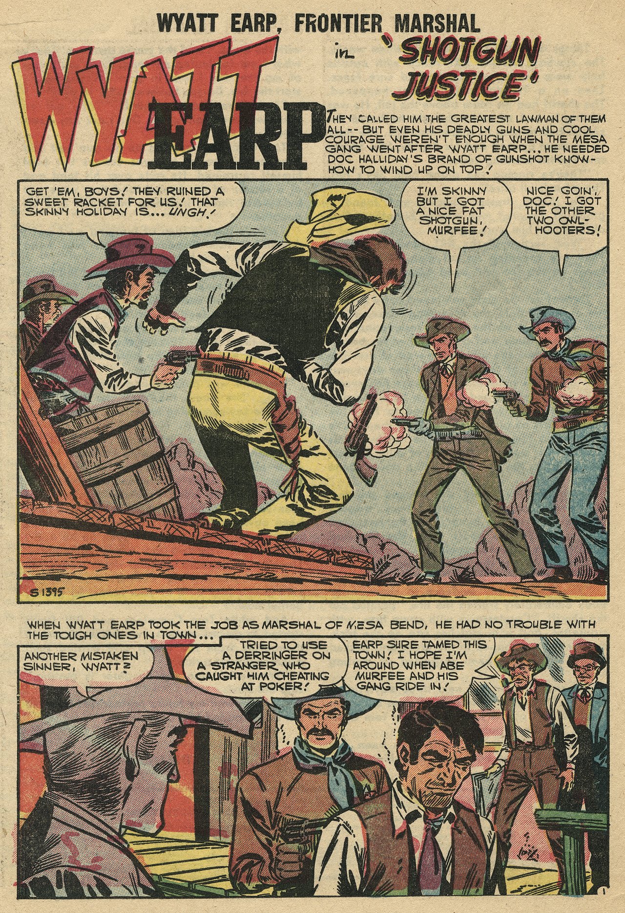 Read online Wyatt Earp Frontier Marshal comic -  Issue #16 - 20