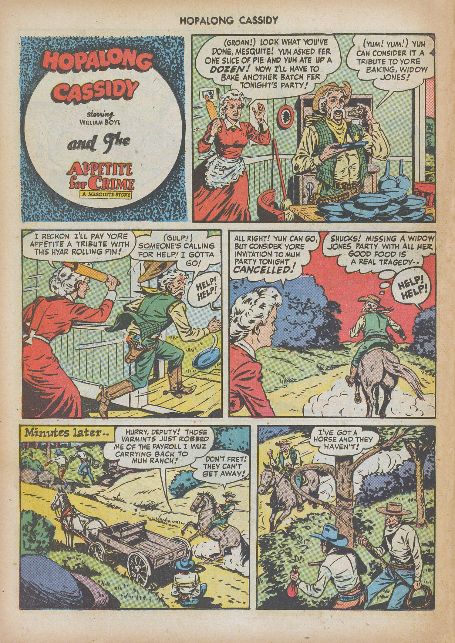 Read online Hopalong Cassidy comic -  Issue #34 - 28