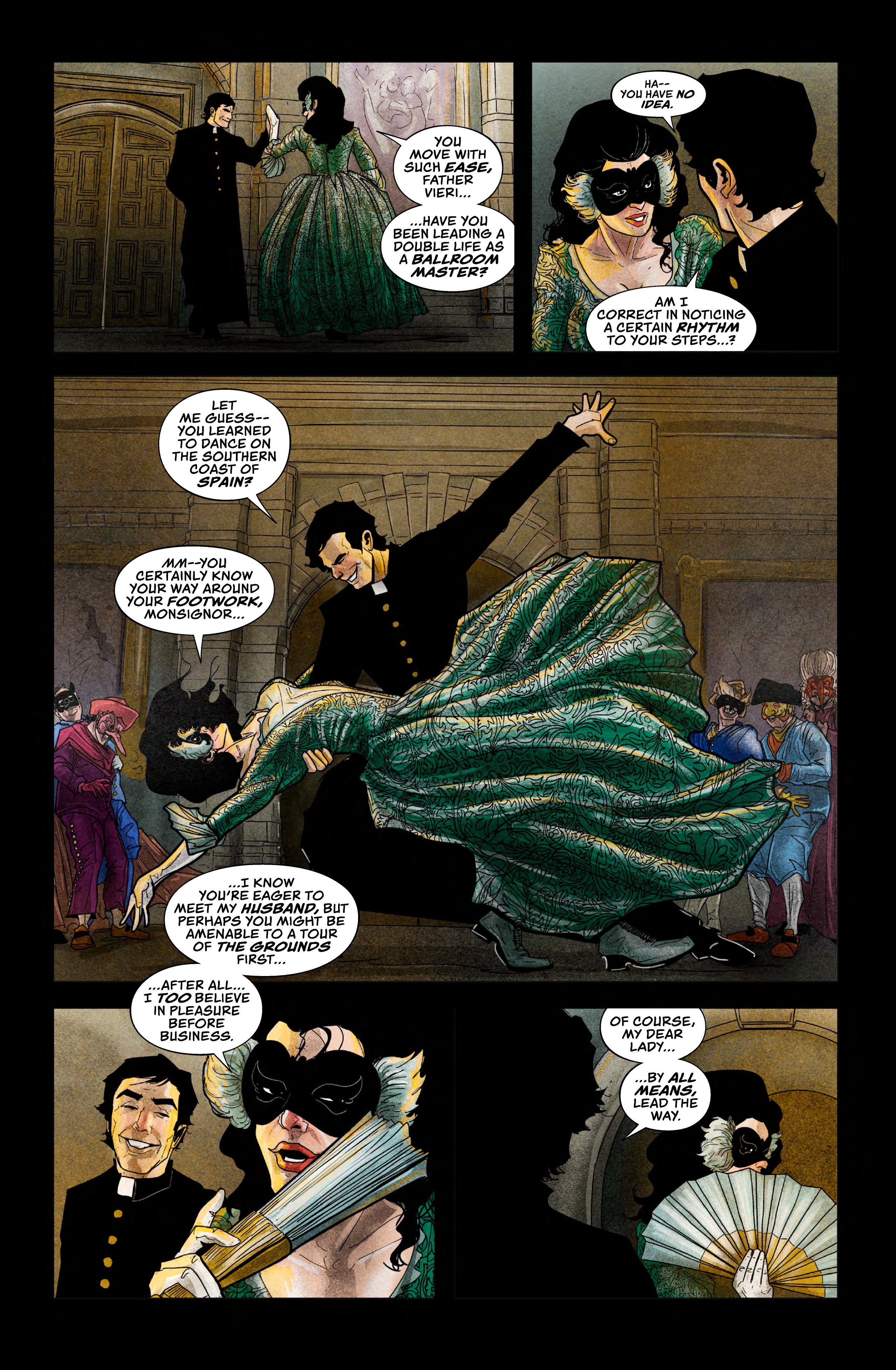 Read online The Devil That Wears My Face comic -  Issue #3 - 12