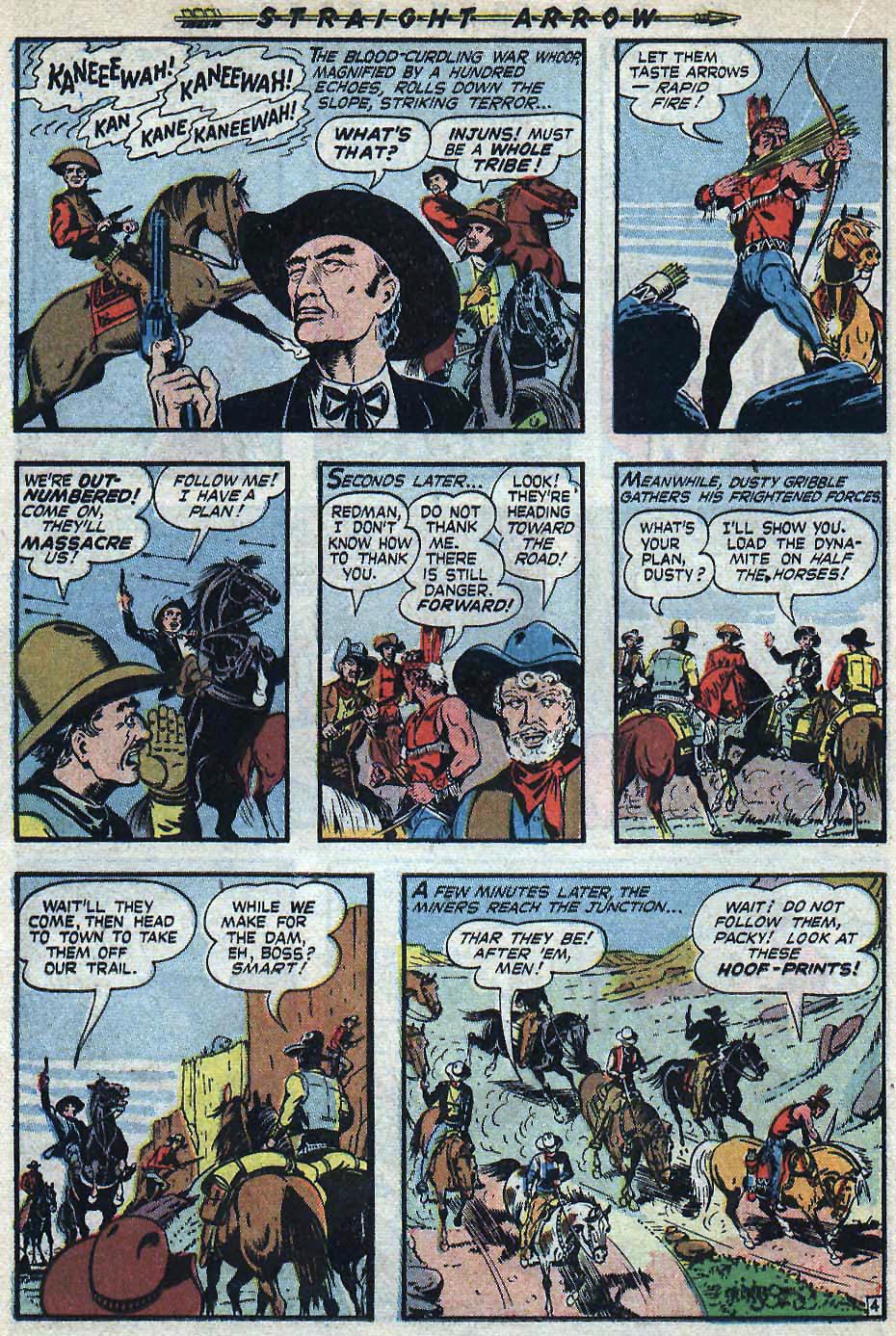 Read online Straight Arrow comic -  Issue #6 - 15