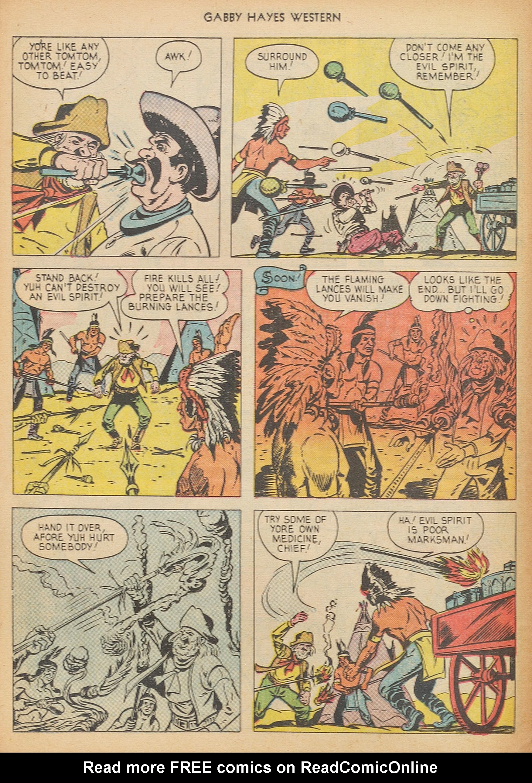Read online Gabby Hayes Western comic -  Issue #31 - 12