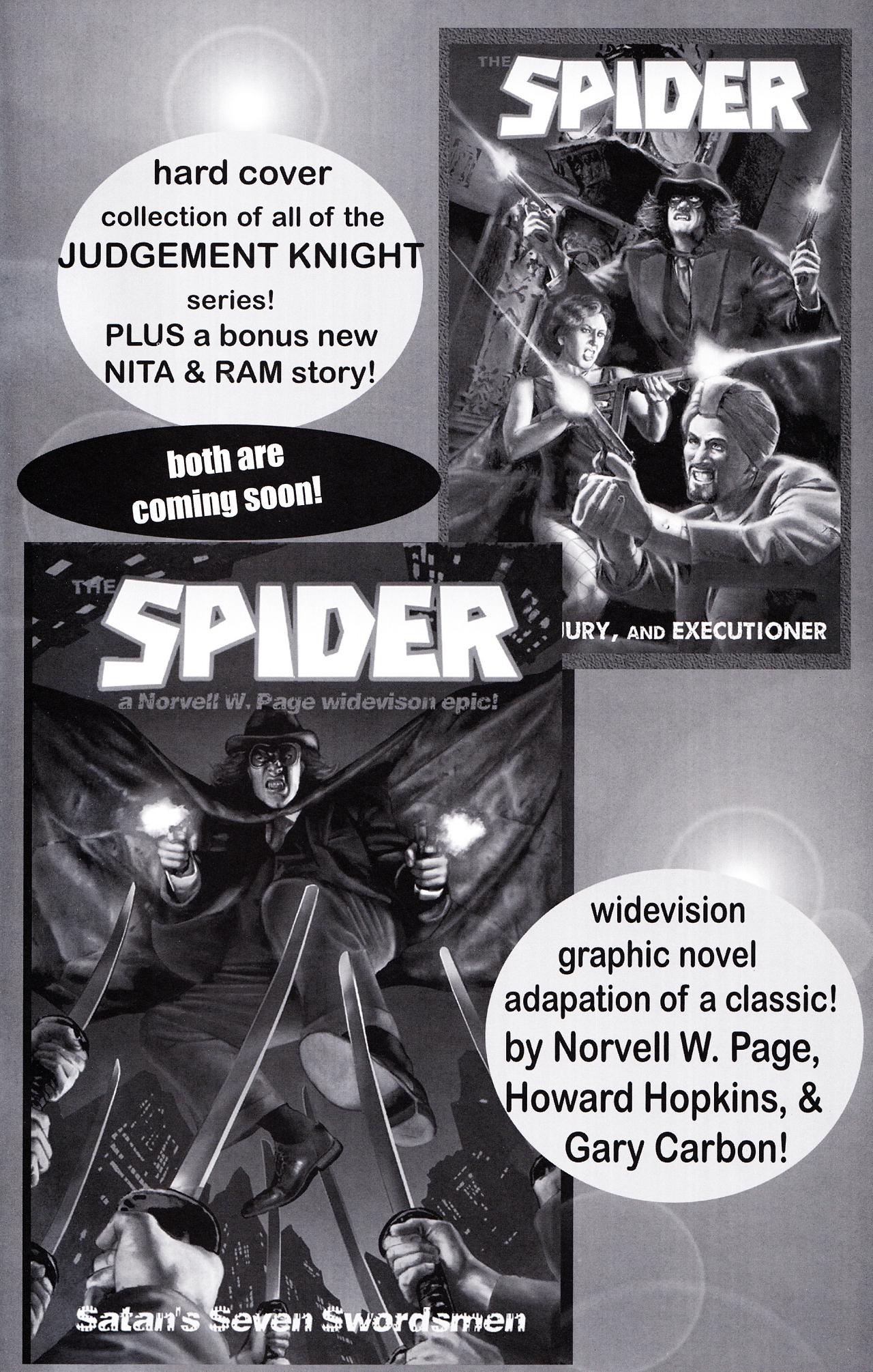 Read online Return of the Monsters: The Spider vs Werewolf comic -  Issue # Full - 34
