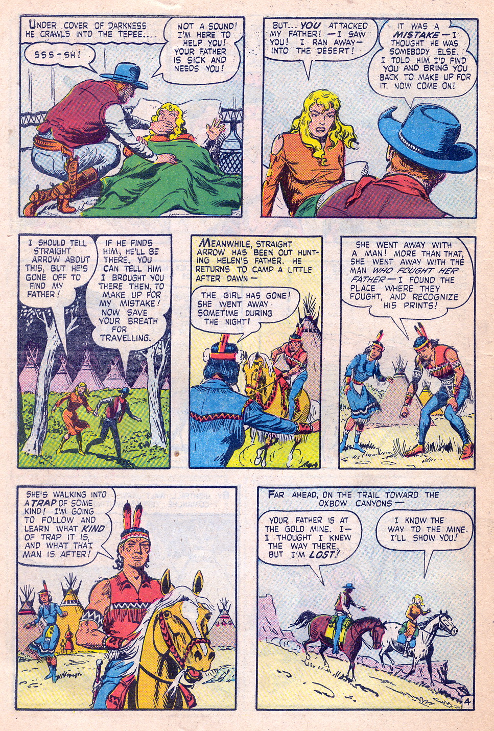 Read online Straight Arrow comic -  Issue #50 - 30