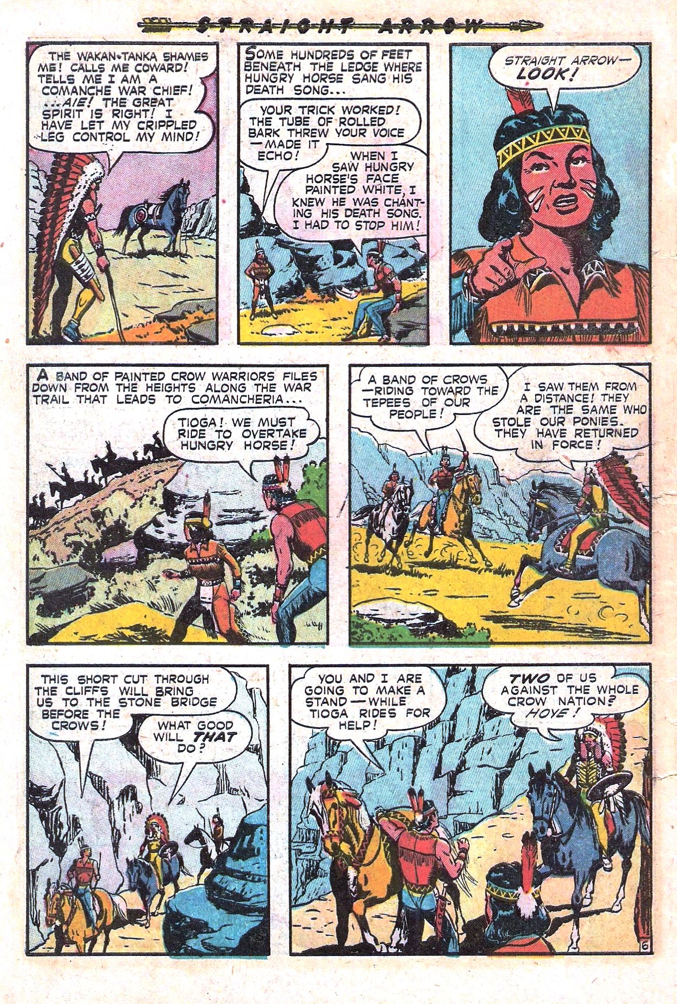 Read online Straight Arrow comic -  Issue #21 - 8